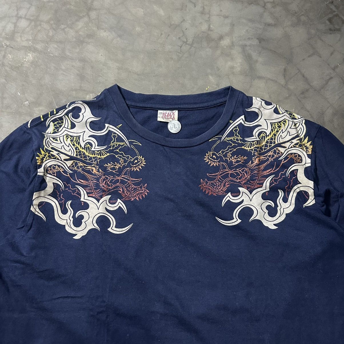 Japanese Brand TRADITIONAL JAPANESE SUKAJAN SPECE OPERA LONGSLEEVE Size US XL / EU 56 / 4 - 3 Thumbnail