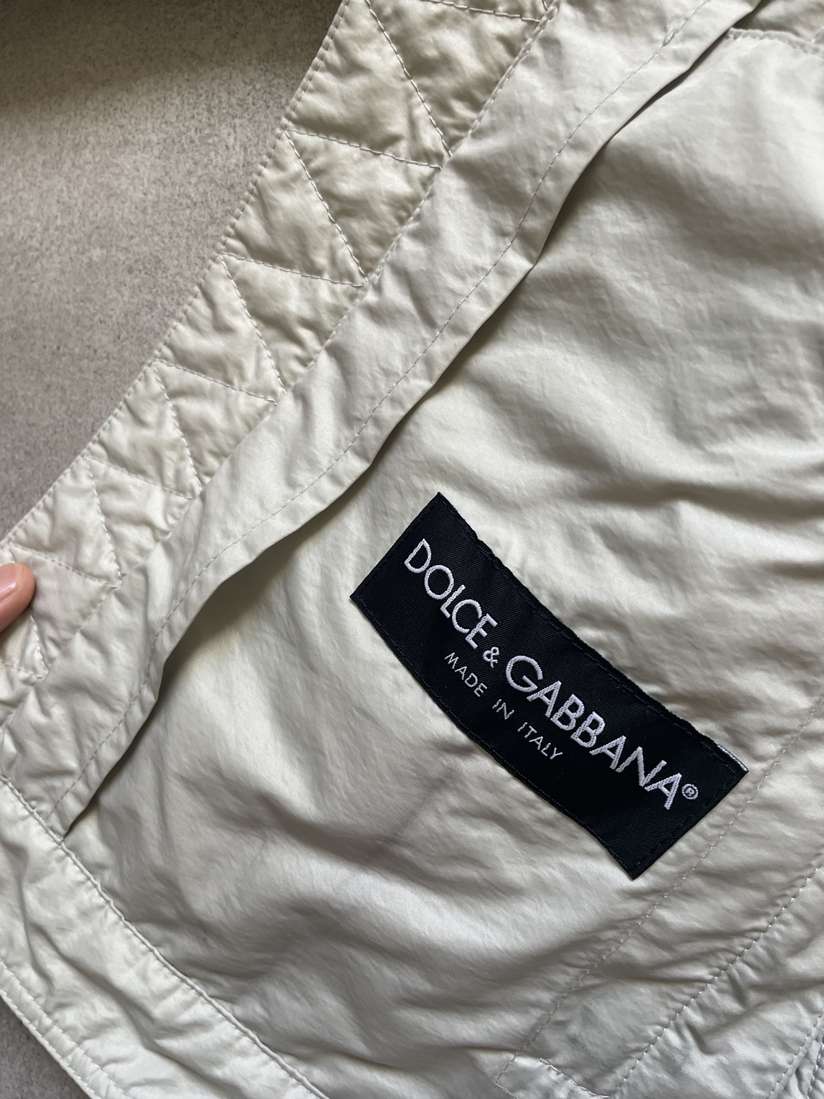 Dolce & Gabbana Y2K ARCHIVE DOLCE GABBANA BIKER INSULATED SLIM D&G JACKET Size US M / EU 48-50 / 2 - 10 Thumbnail