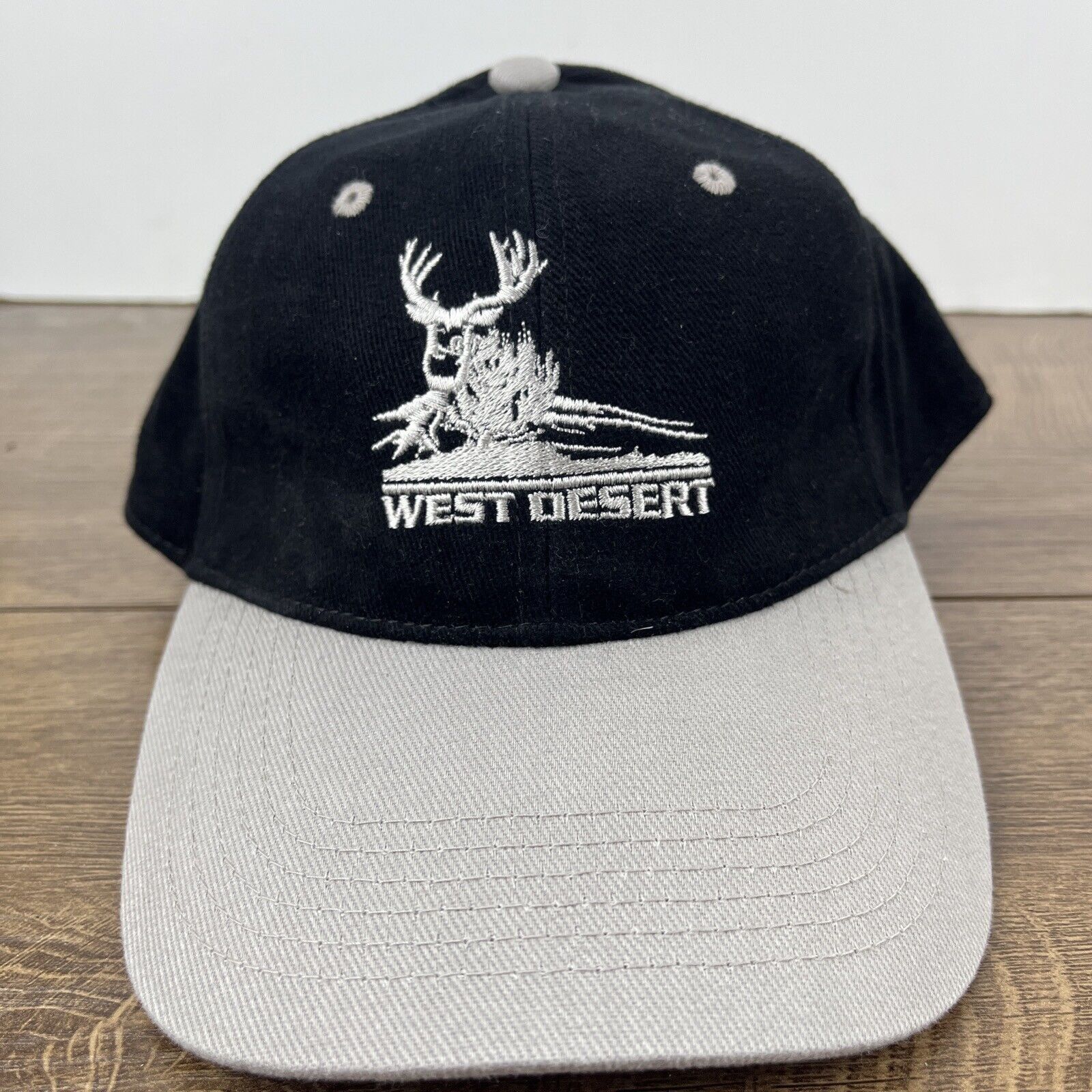 Other West Desert Hat Mule Deer Foundation Hat Black Adjustable Ad Size ONE SIZE - 6 Thumbnail