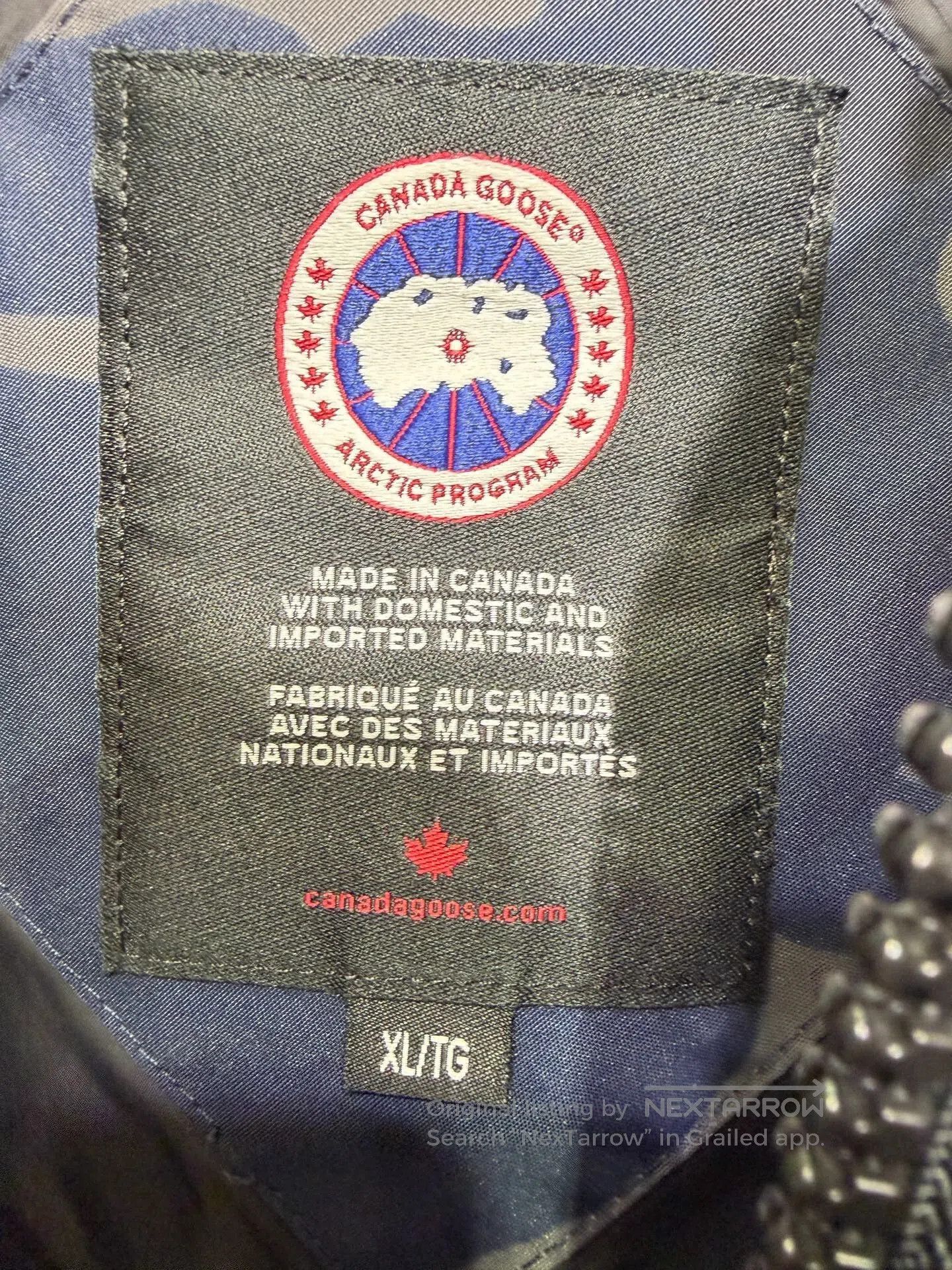 Canada Goose Canada Goose Maitland Blue Camo Down Jacket. Size US XL / EU 56 / 4 - 6 Thumbnail
