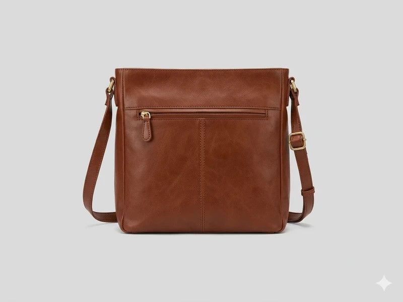 Other VINTAGE CONKCA LONDON Dink Dark Tan Leather Cross Body Bag Size ONE SIZE - 1 Thumbnail