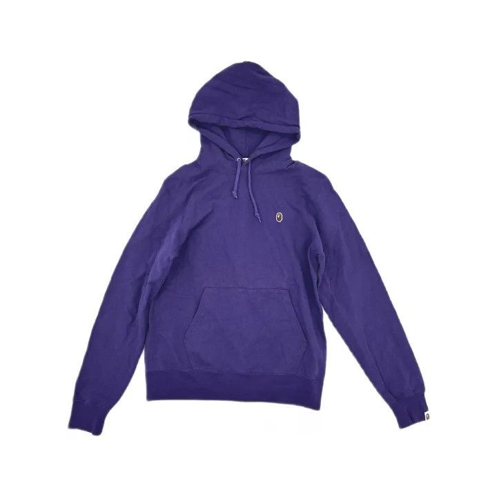 Bape BAPE Unisex Purple Embroidered Logo Hoodie Size US L / EU 52-54 / 3 - 2 Thumbnail