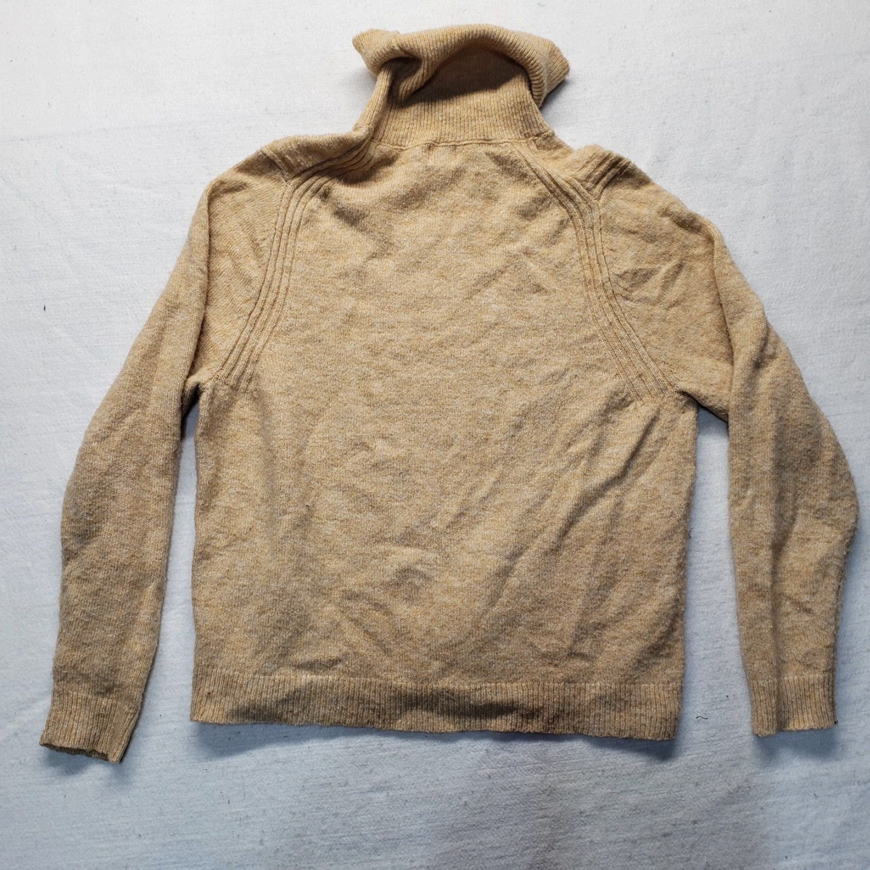 Vintage A New Day Sweater Shirt Adult Women Small Beige Tan A New Day Pullover Turtleneck Knit Casual Fall Winter Women Size S Beige Size S / US 4 / IT 40 - 6 Thumbnail