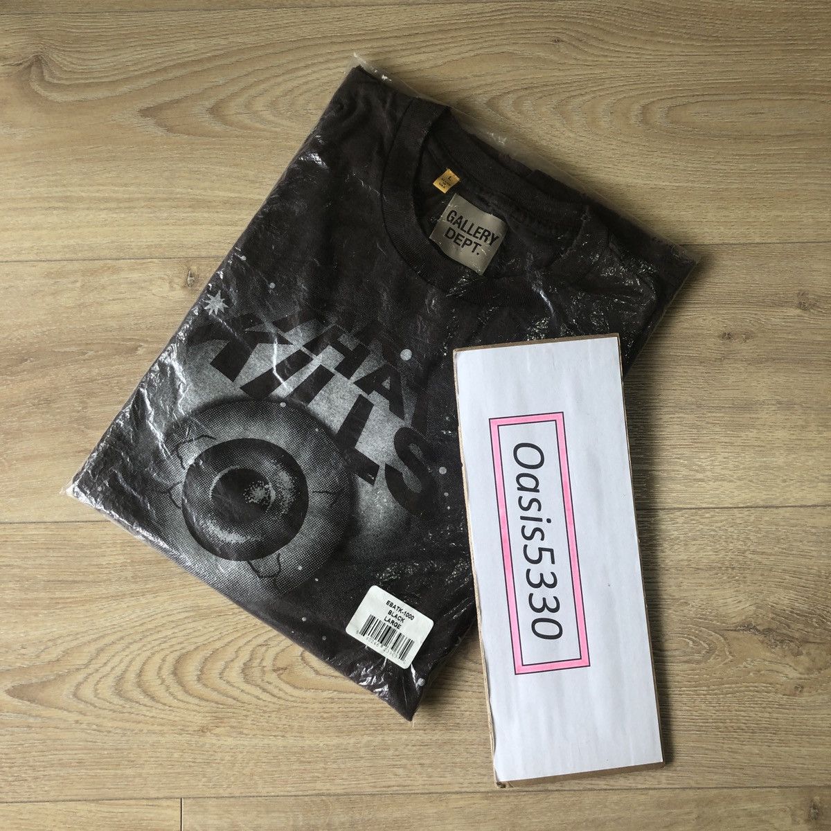 【GALLERY DEPT.】ATK Rod Tee GALLERY DEPT. ATK ROD TEE | BLACK