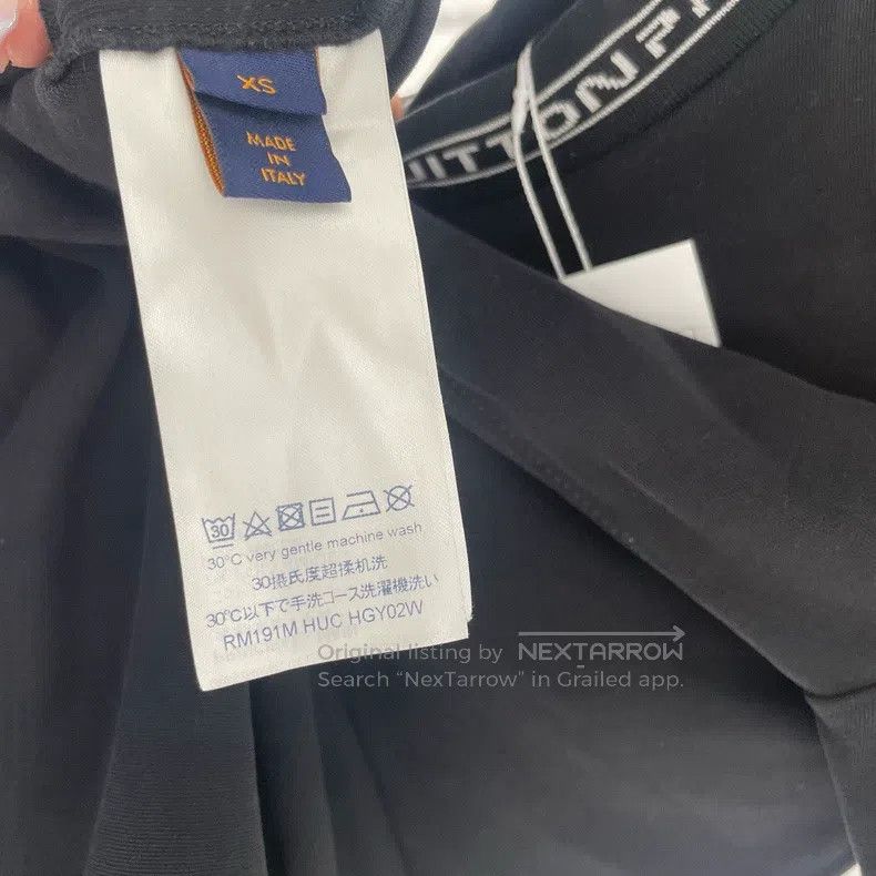 Louis Vuitton Louis Vuitton Black Letter Long Sleeve Size US XS / EU 42 / 0 - 6 Thumbnail