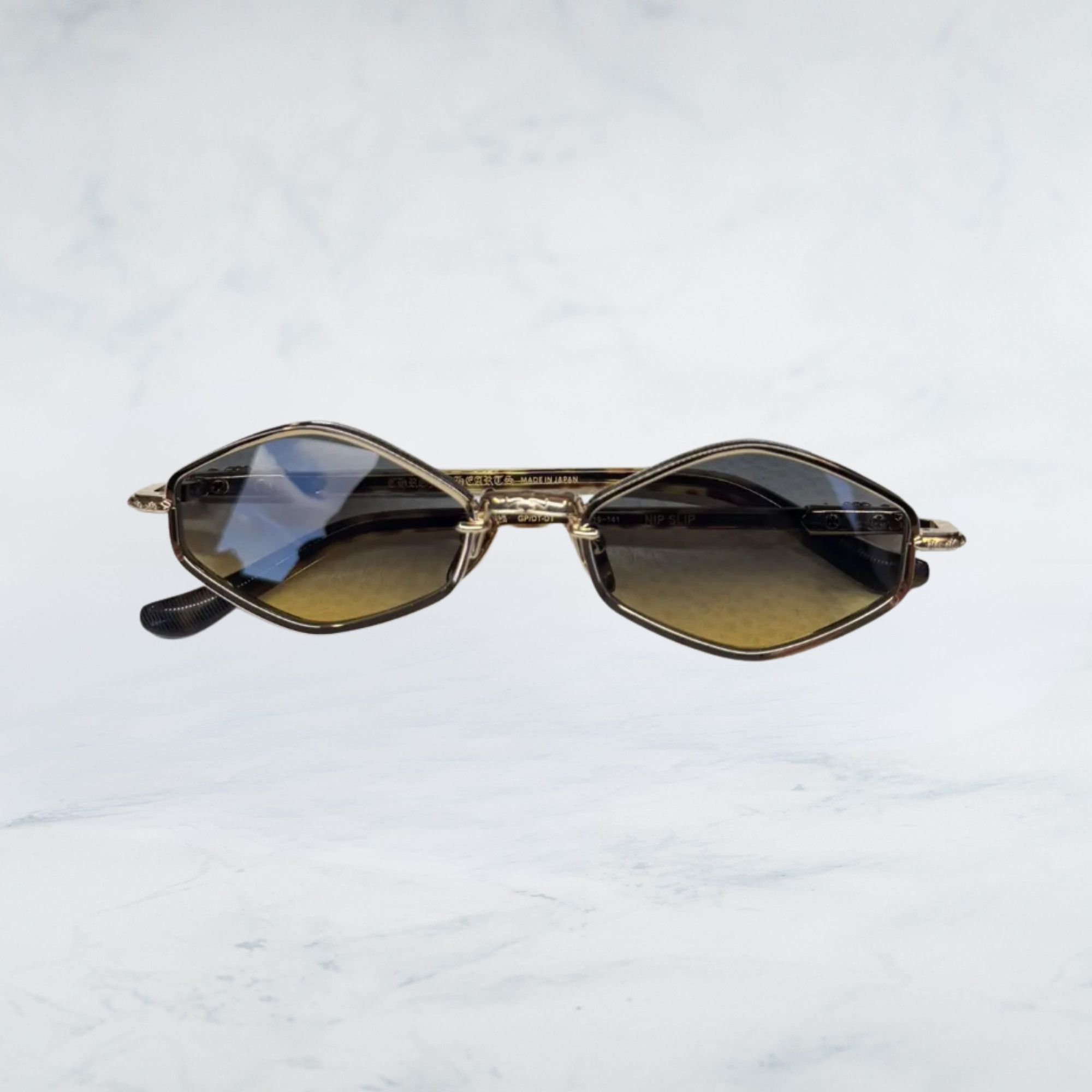 Chrome Hearts CHROME HEARTS NIP SLIP Gold Plated Dark Tortoise Size ONE SIZE - 2 Thumbnail
