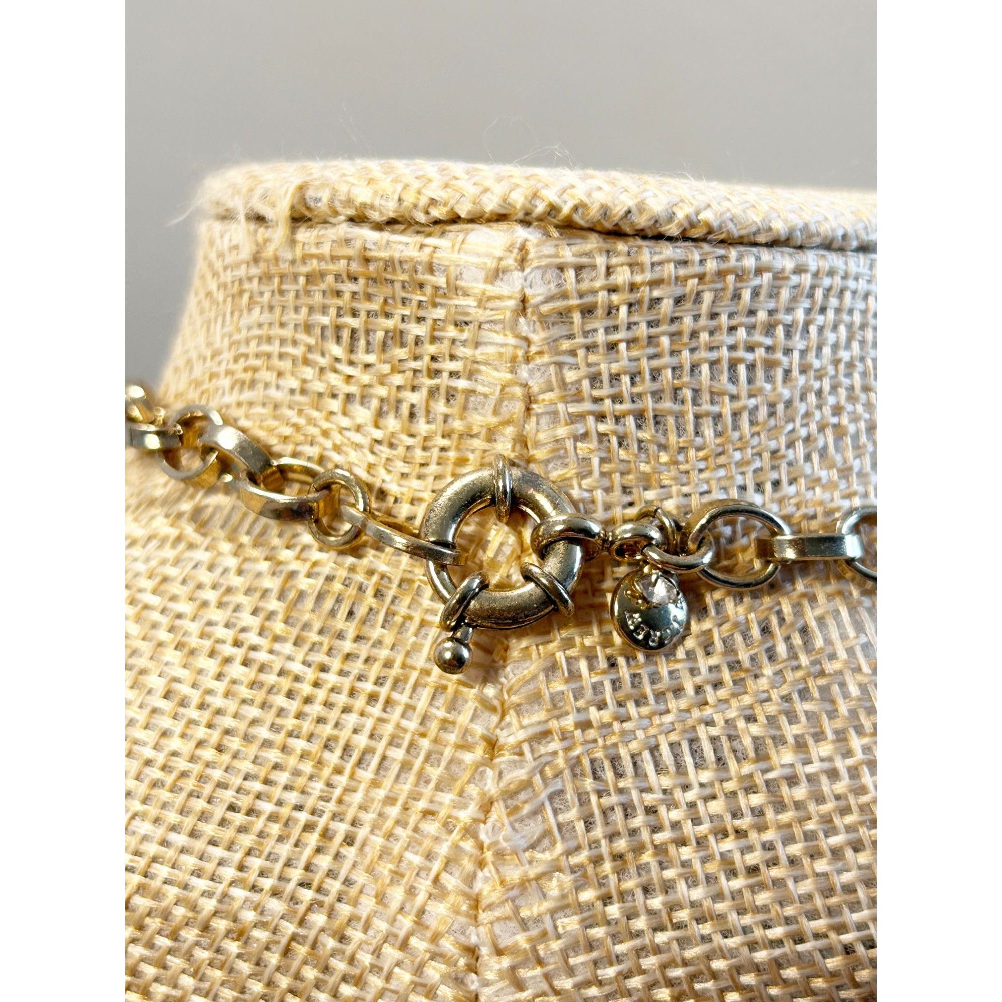 J.Crew J. Crew Round Teardrop Rhinestone Bib Statement Necklace in Size ONE SIZE - 4 Thumbnail