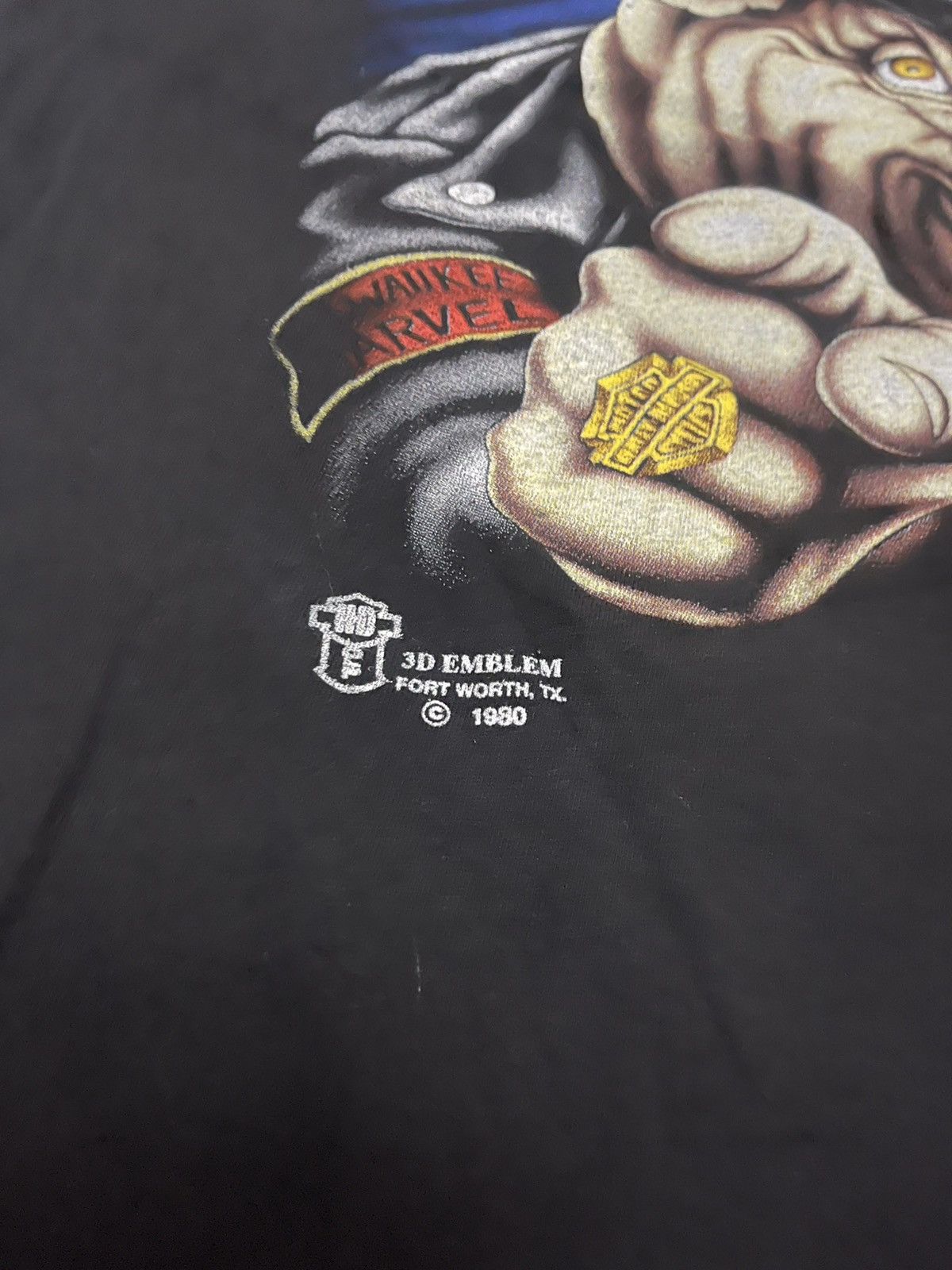 Gap × Harley Davidson × Vintage Harley Tee Bad To The Bone Size US M / EU 48-50 / 2 - 2 Thumbnail