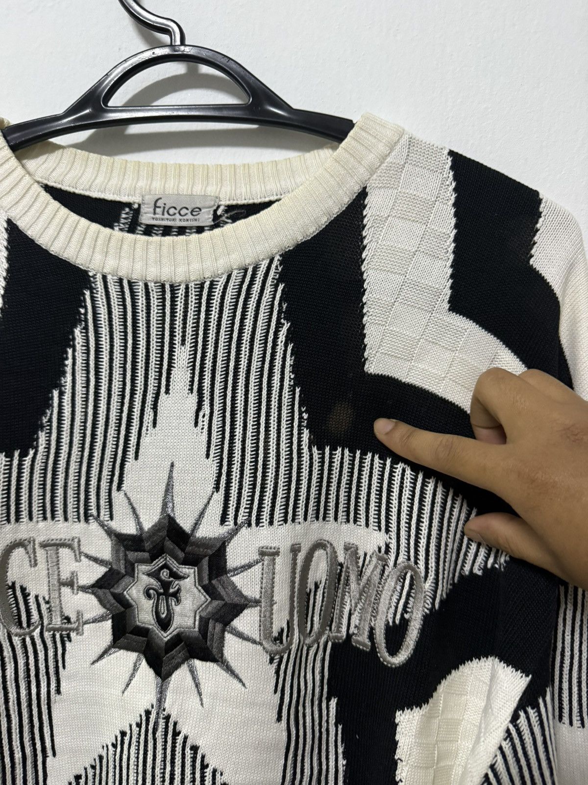 Yoshiyuki Konishi Vintage 90s Yoshiyuki Konishi Ficce Uomo star graphic Size US M / EU 48-50 / 2 - 5 Thumbnail