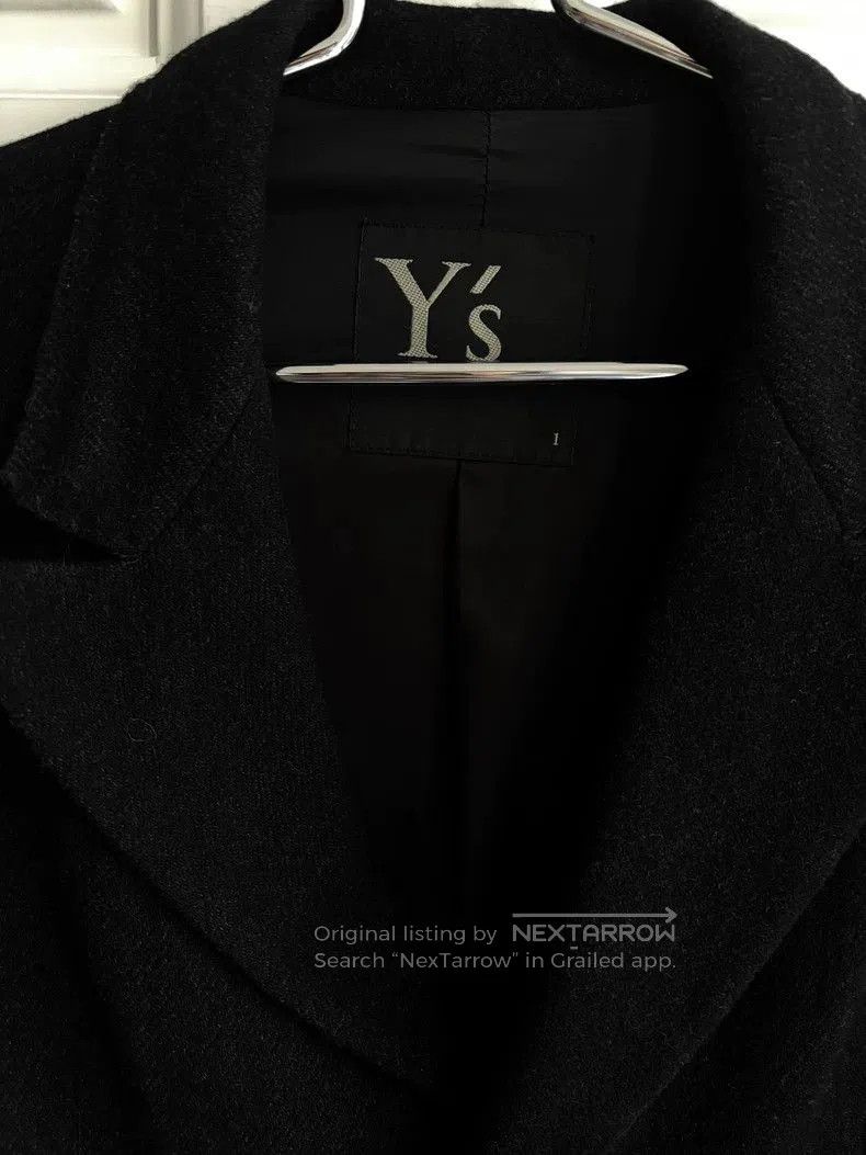 Yohji Yamamoto Yohji Yamamoto Y's Black Wool Long Coat . Size US S / EU 44-46 / 1 - 5 Thumbnail