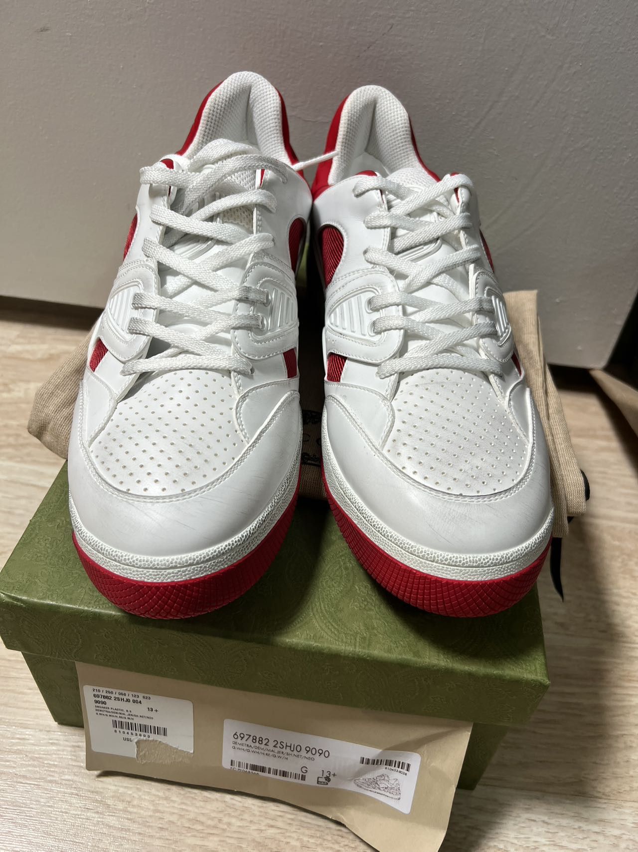 Gucci Gucci Basket White Demetra Size US 14 / EU 47 - 1 Thumbnail