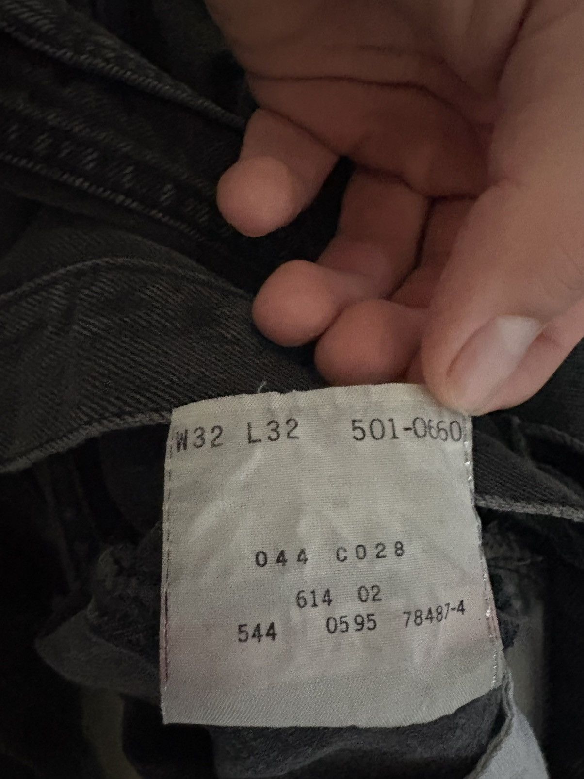 Levi's 90s Vintage Made in USA Levi’s 501 Size US 32 / EU 48 - 3 Thumbnail
