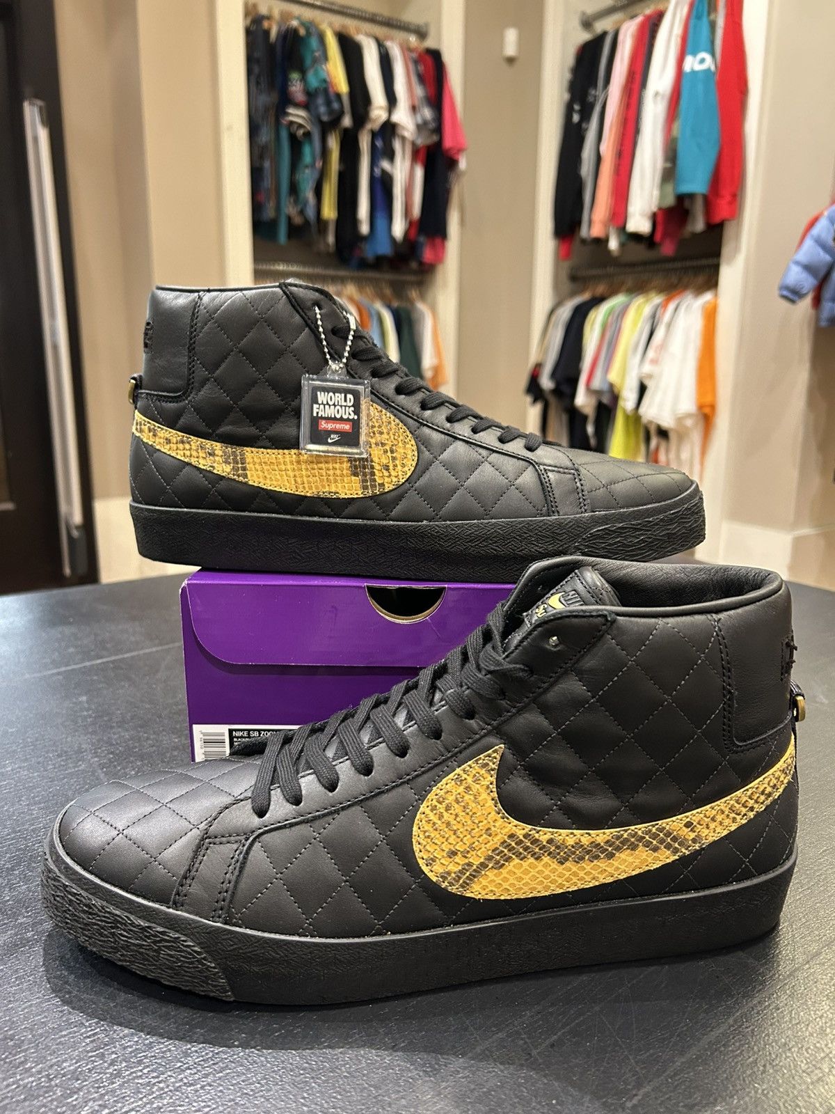 Zoom Blazer Black And Yellow Nike Sb Nike Sb Blazer Mid Supreme
