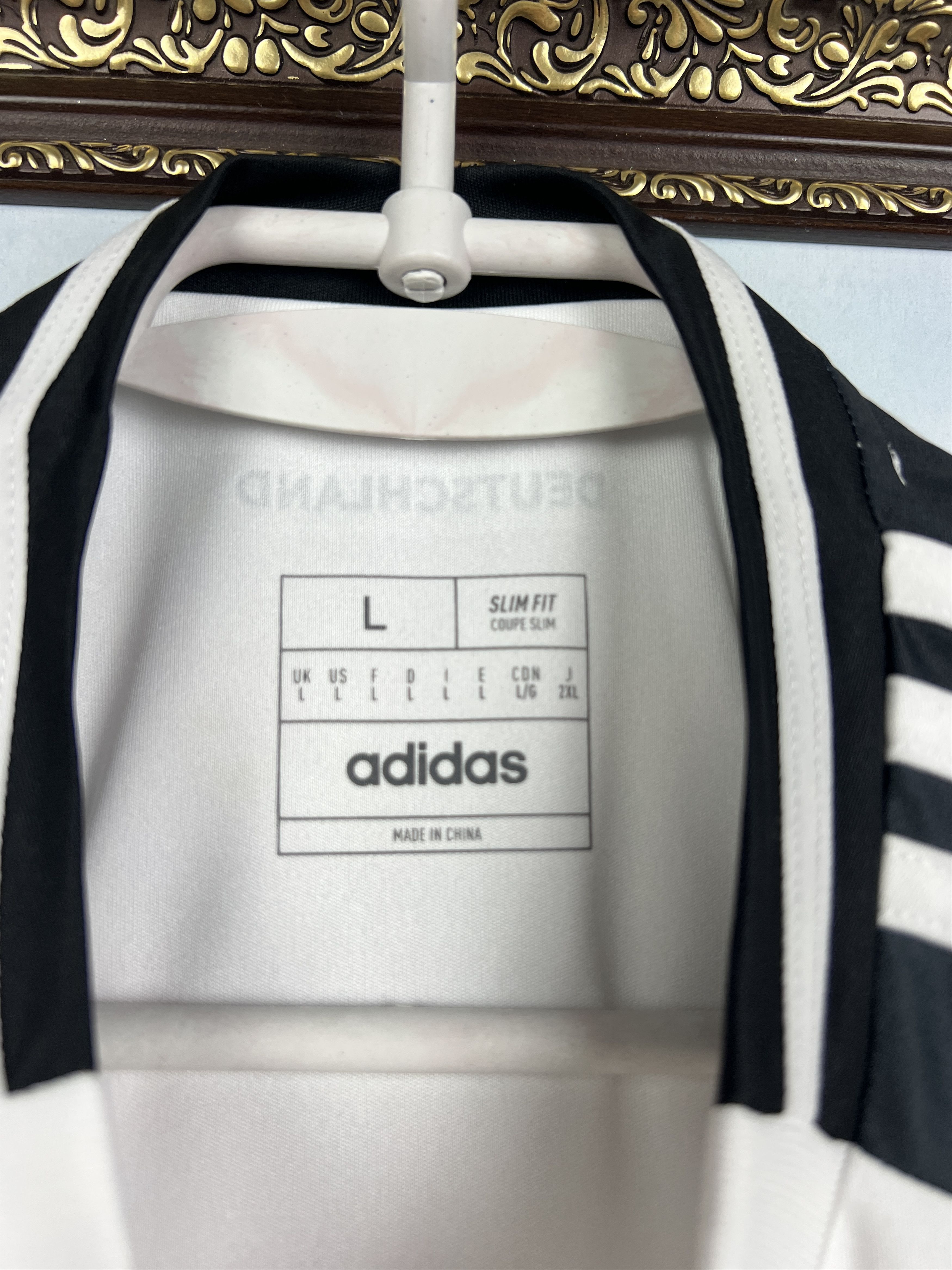 Adidas Germany Home football shirt 2024 Soccer Adidas Jersey Trikot Size US L / EU 52-54 / 3 - 5 Thumbnail