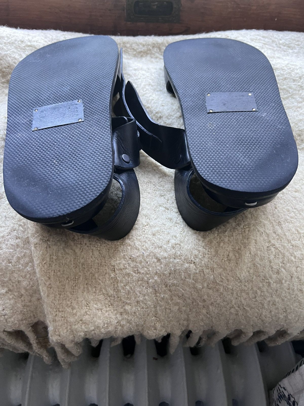 Maison Margiela SS16 Line 22 leather sandals, EU43,Italy,worn for one month Size US 10 / EU 43 - 18 Thumbnail