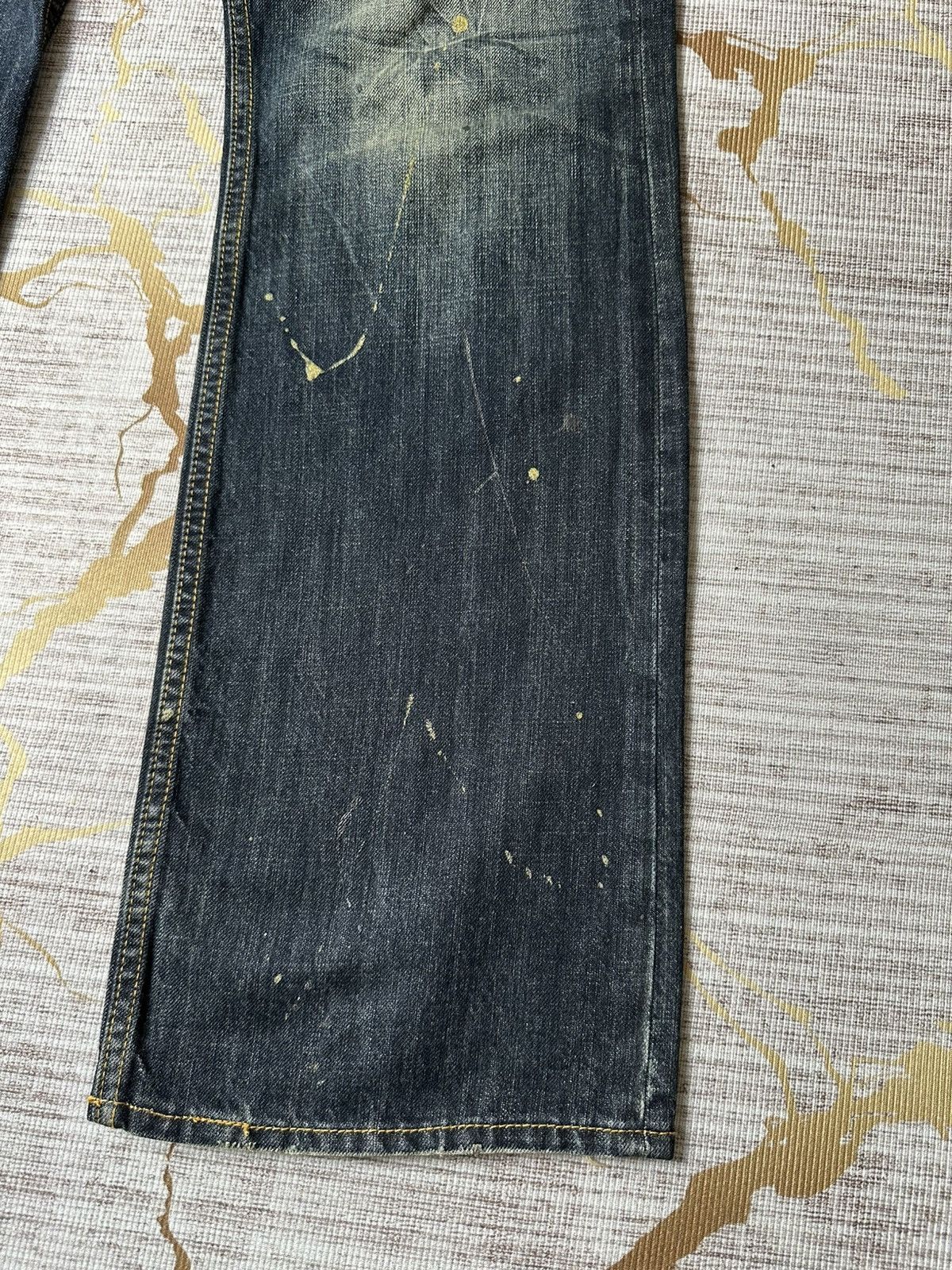 Japanese Brand FLARE Japanese Brand Claw Marks Design Denim Size US 34 / EU 50 - 7 Thumbnail
