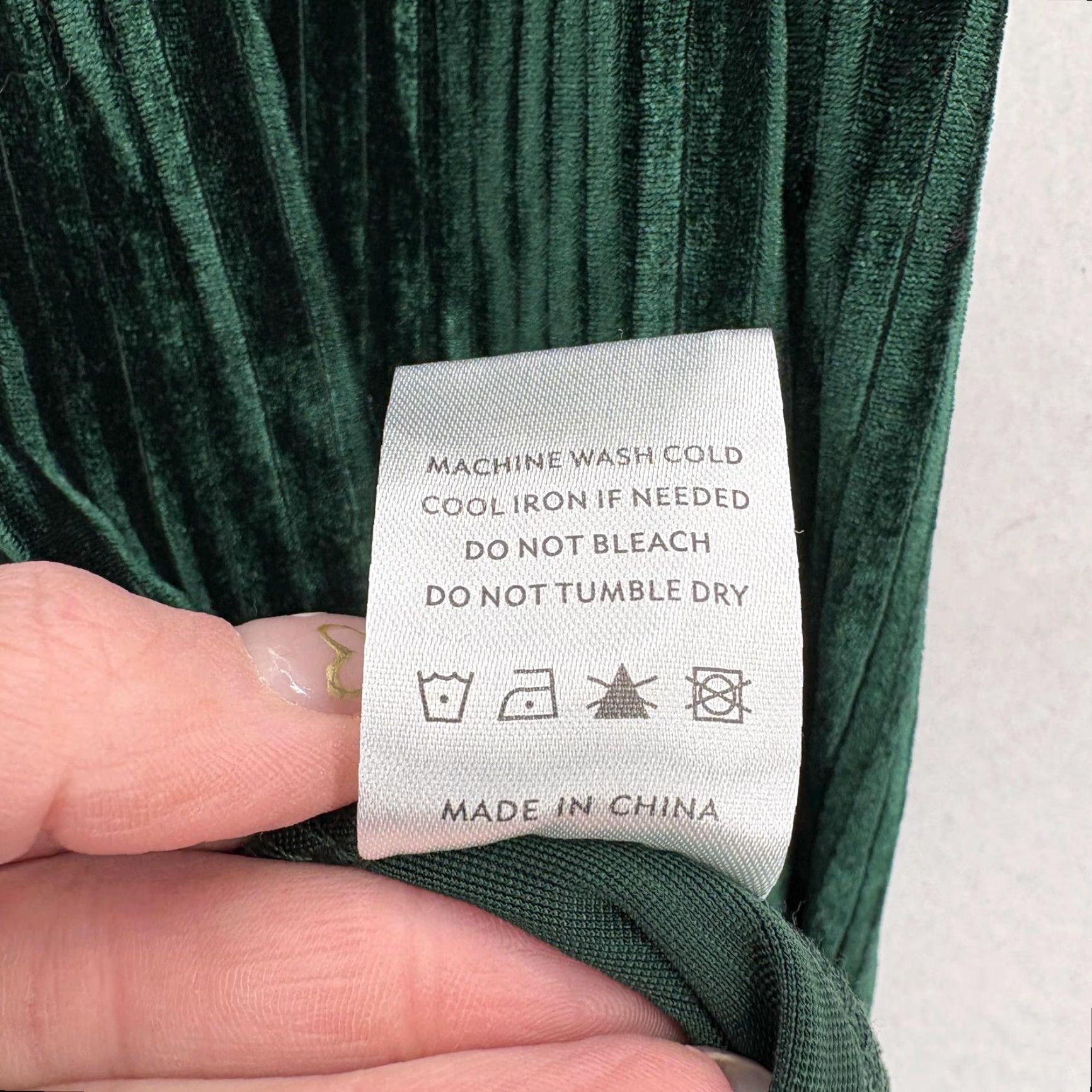 Born Baltic Born Velvet Wrap Maxi Dress Womens S Green Long Sleeve Formal Party Size S / US 4 / IT 40 - 7 Thumbnail