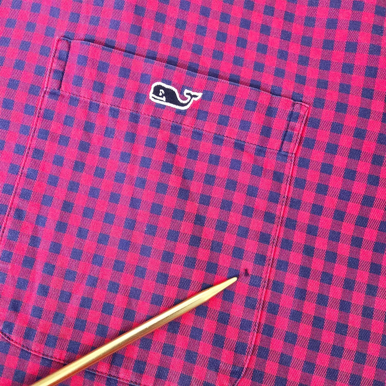 Vineyard Vines Vineyard Vines Bentley Gingham Check Tucker Shirt Classic XL Size US XL / EU 56 / 4 - 12 Thumbnail