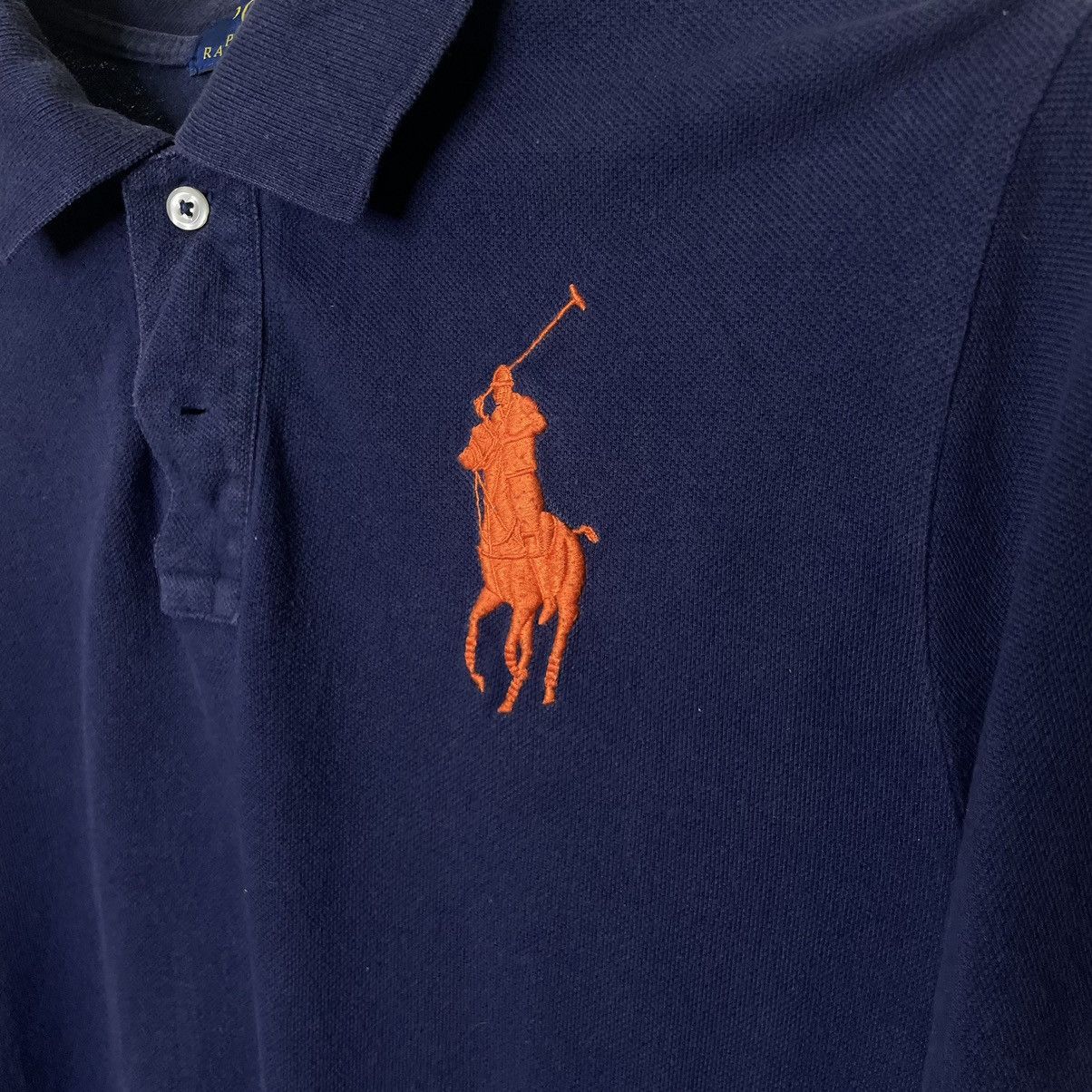 Polo Ralph Lauren × Ralph Lauren × Vintage Vintage Polo Ralph Lauren Big Pony Polo Shirt Size US M / EU 48-50 / 2 - 2 Thumbnail