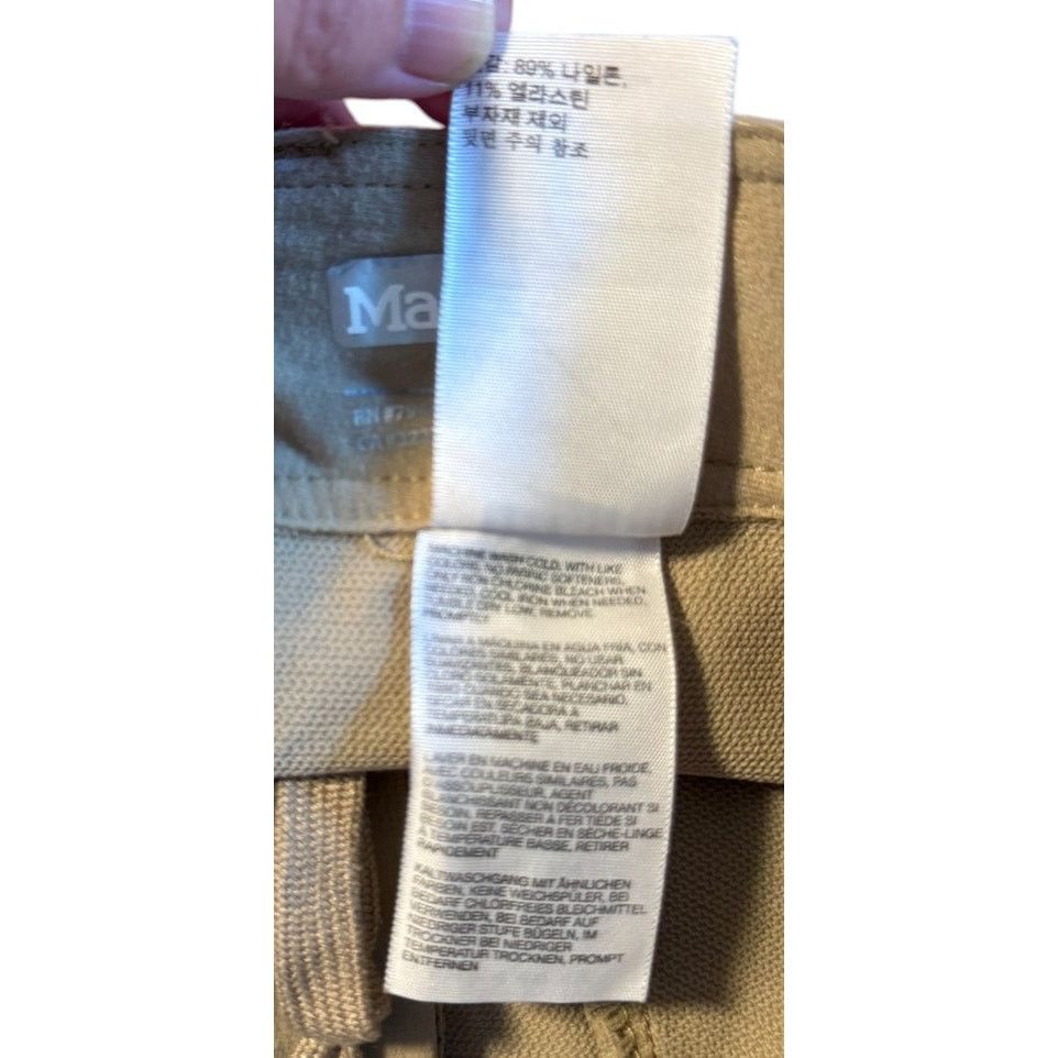 Marmot Marmot Pants Women 8 Khaki Tan Gorpcore Hiking Trail Outdoor Size 30" / US 8 / IT 44 - 7 Thumbnail