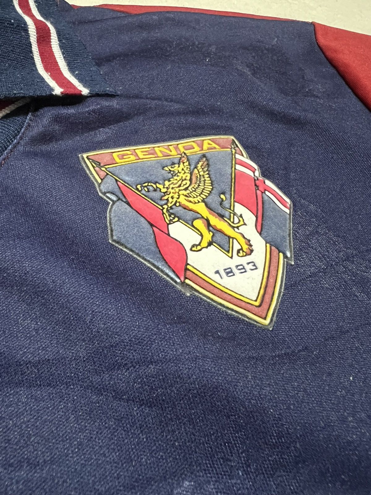 Errea Genoa 1994 Errea Home Longsleeve Jersey Size US L / EU 52-54 / 3 - 7 Thumbnail