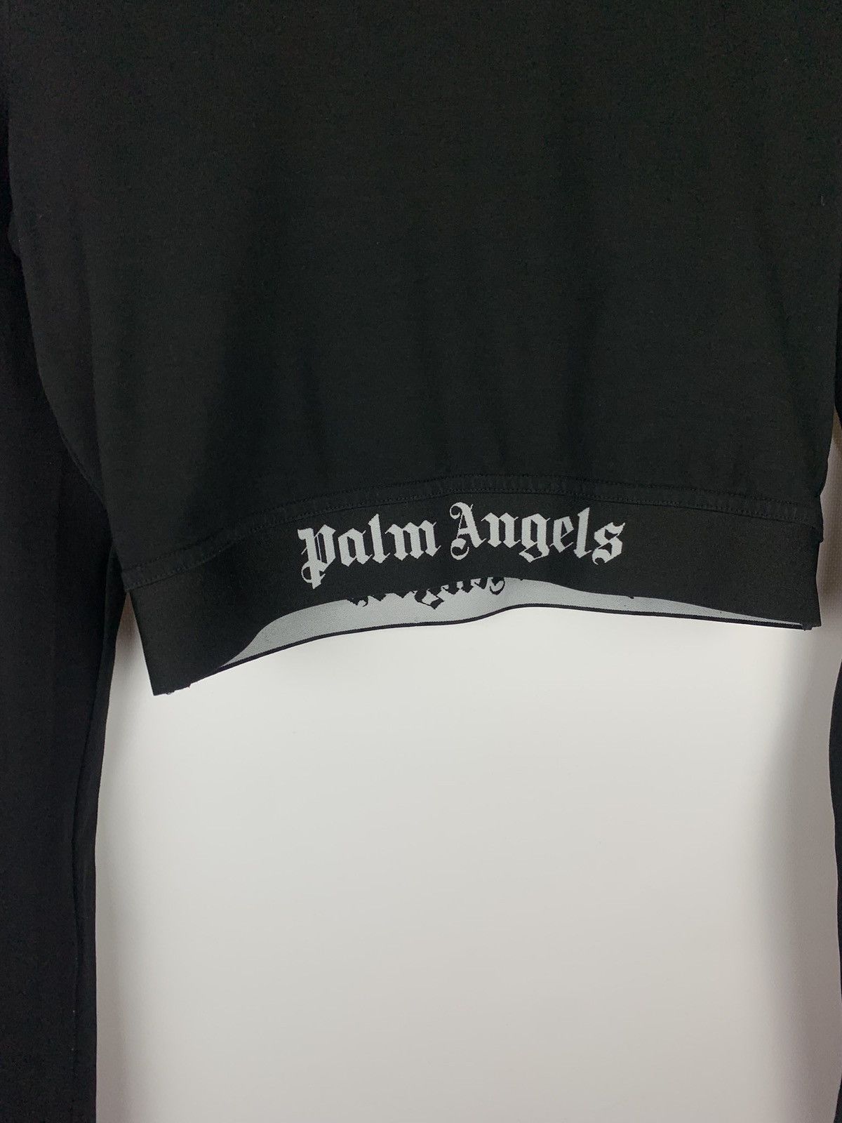 Palm Angels Palm Angels Crop Top T-Shirt Long Sleeve Women’s Size L Size L / US 10 / IT 46 - 4 Thumbnail