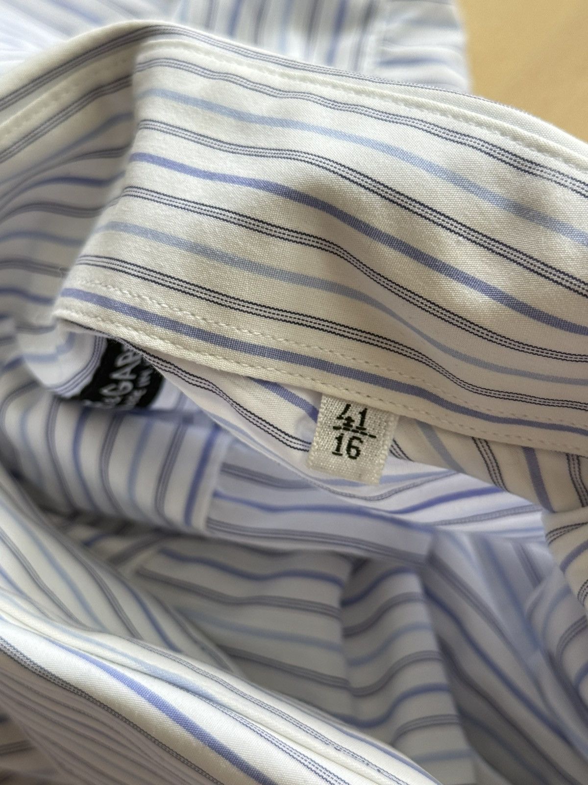 Dolce & Gabbana Dolce & Gabbana stripped Button up LS shirt Size US L / EU 52-54 / 3 - 7 Thumbnail