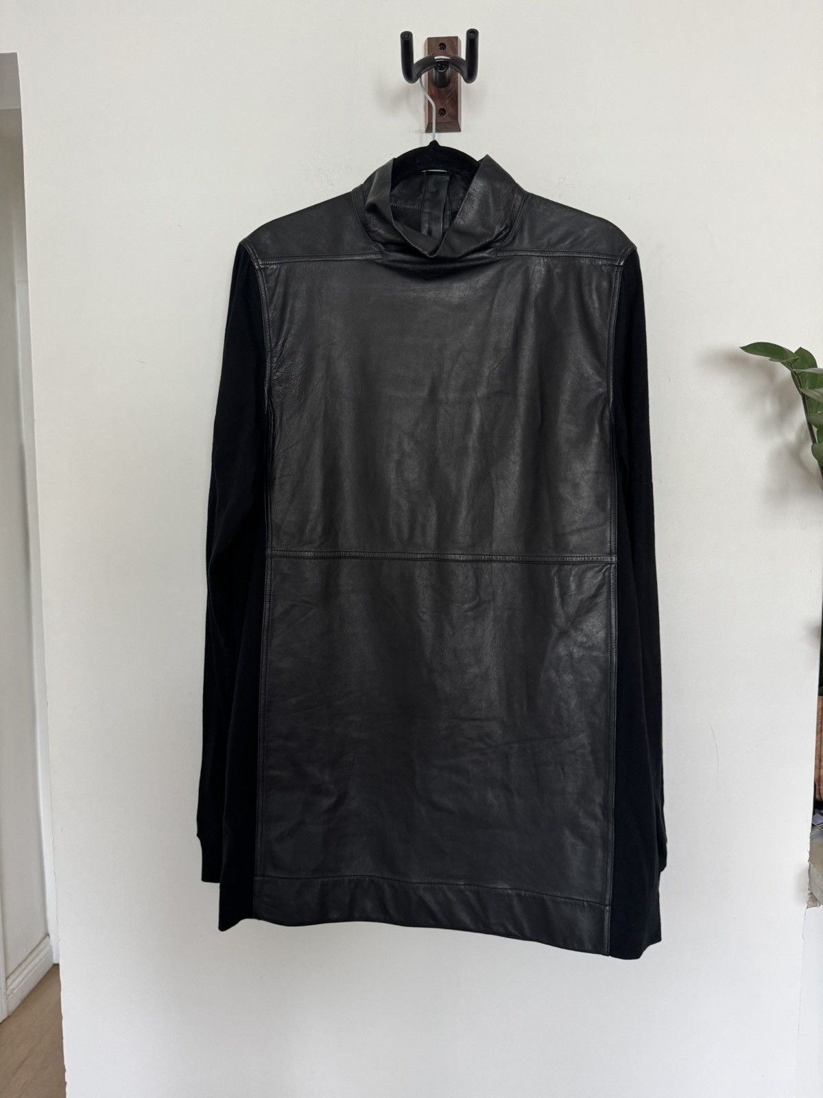 Rick Owens Faun Leather Shirt Size US XL / EU 56 / 4 - 1 Thumbnail