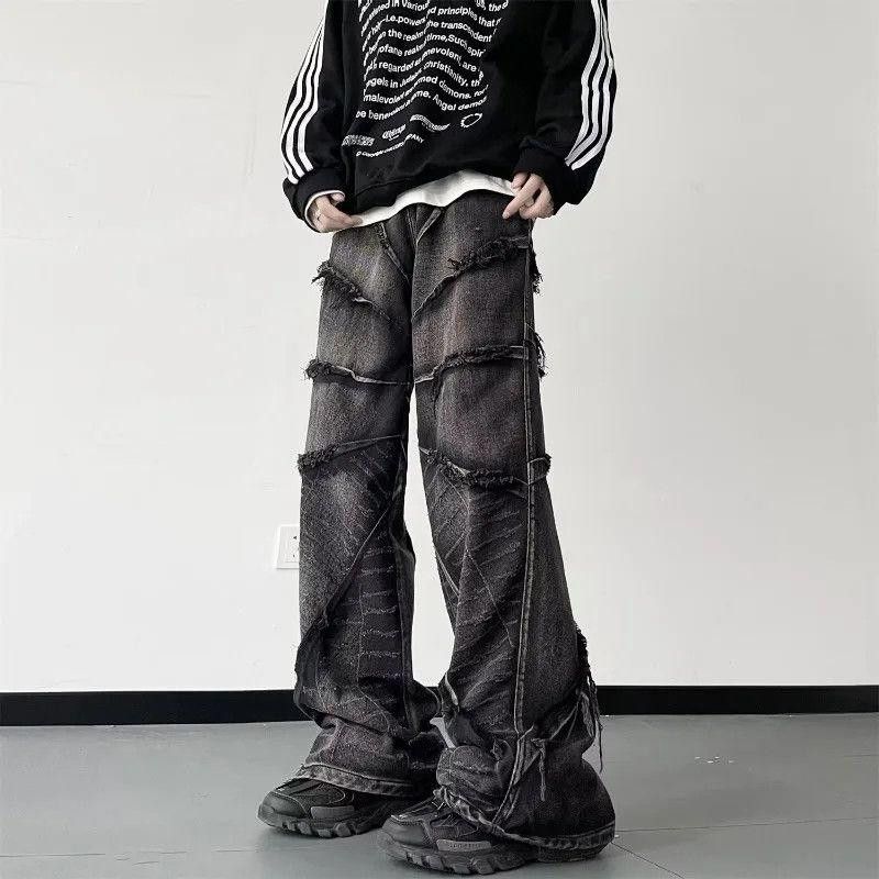 Jean Opium Stacked Embroidered Denim Jeans Size US 30 / EU 46 - 3 Thumbnail