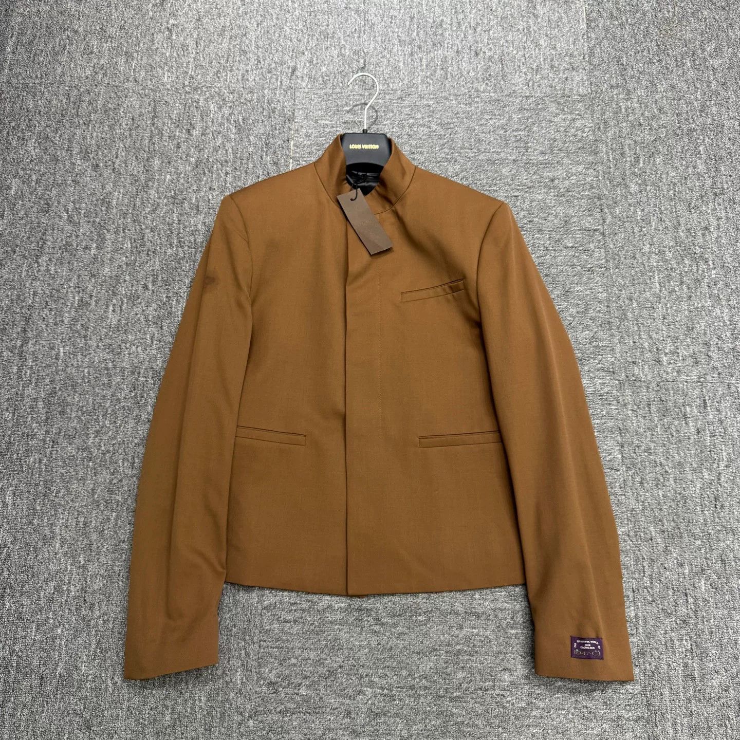 Dior Dior Brown Wool Structured Suit Jacket Size US M / EU 48-50 / 2 - 1 Thumbnail