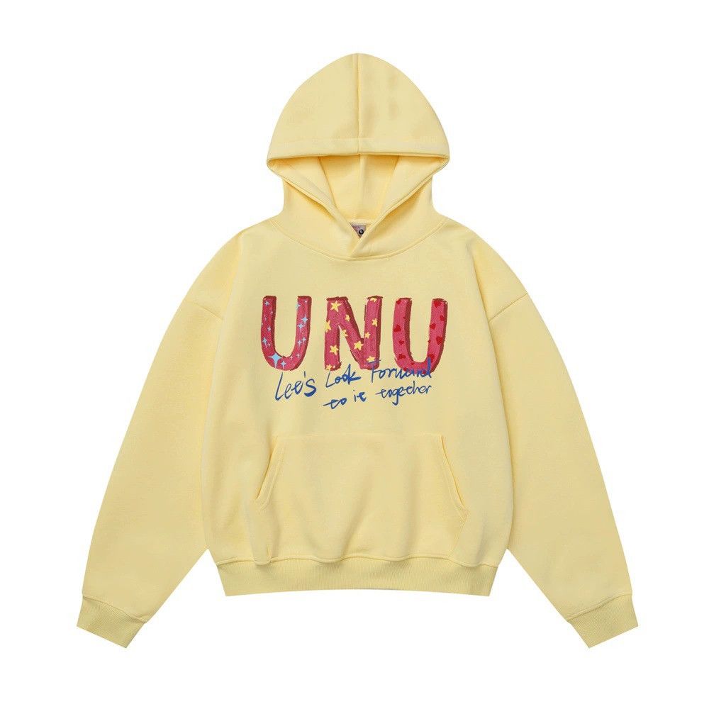 Vintage Hip-hop trendy street loose graffiti letter hoodie Size US M / EU 48-50 / 2 - 1 Thumbnail