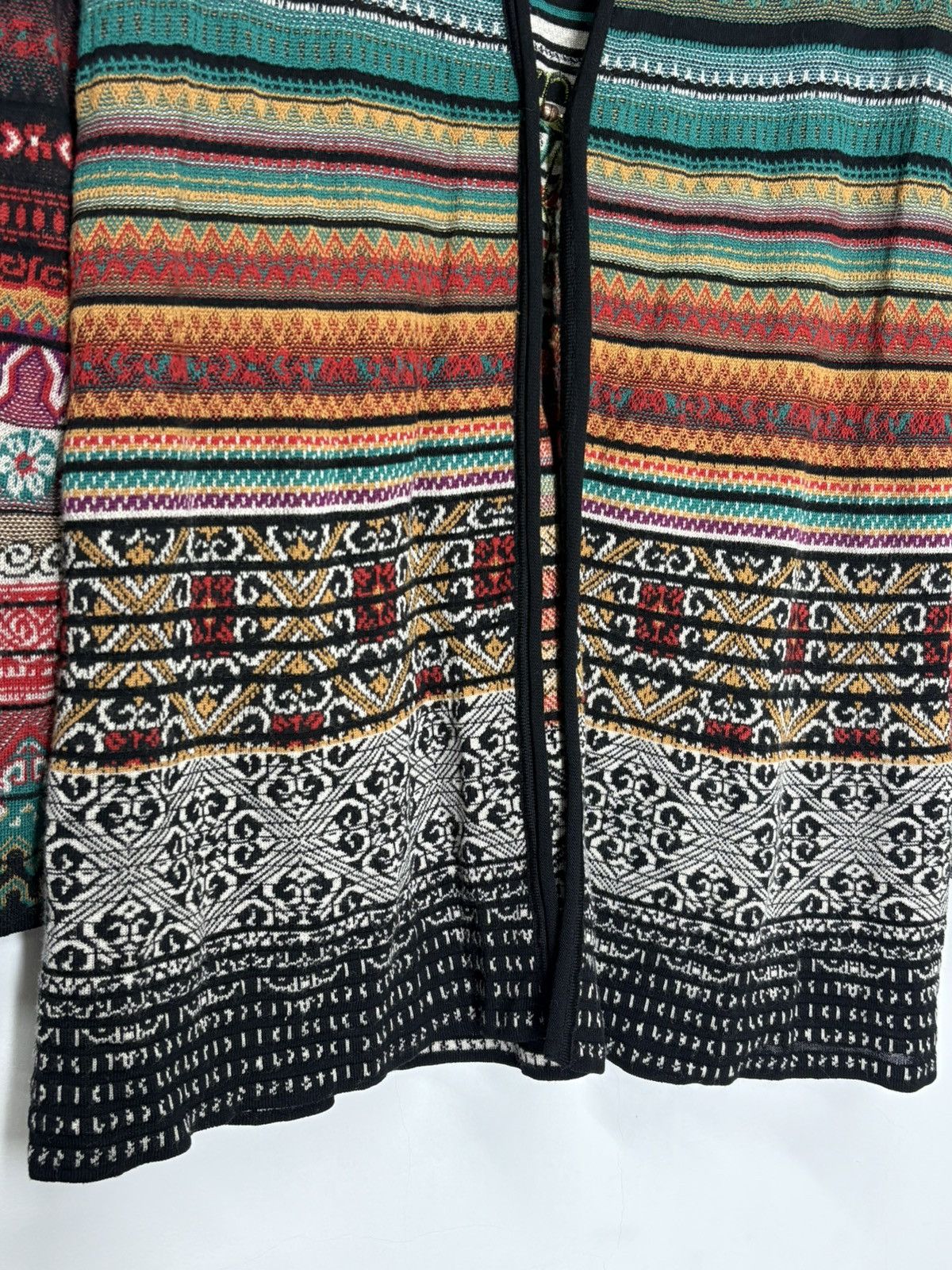Other Ivko Floral Embroidery Avant Garde Luxury Cardigan Sweater Size S / US 4 / IT 40 - 4 Thumbnail