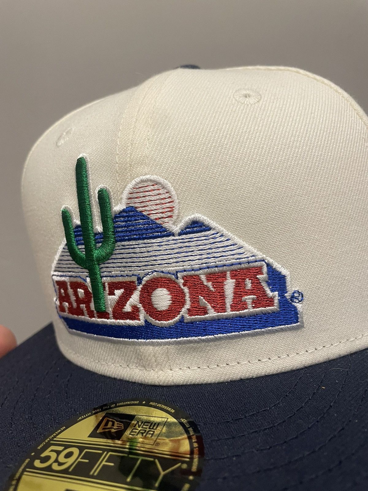 New Era Hat club Arizona wild cats university of Arizona 7 1/4 Size ONE SIZE - 3 Thumbnail