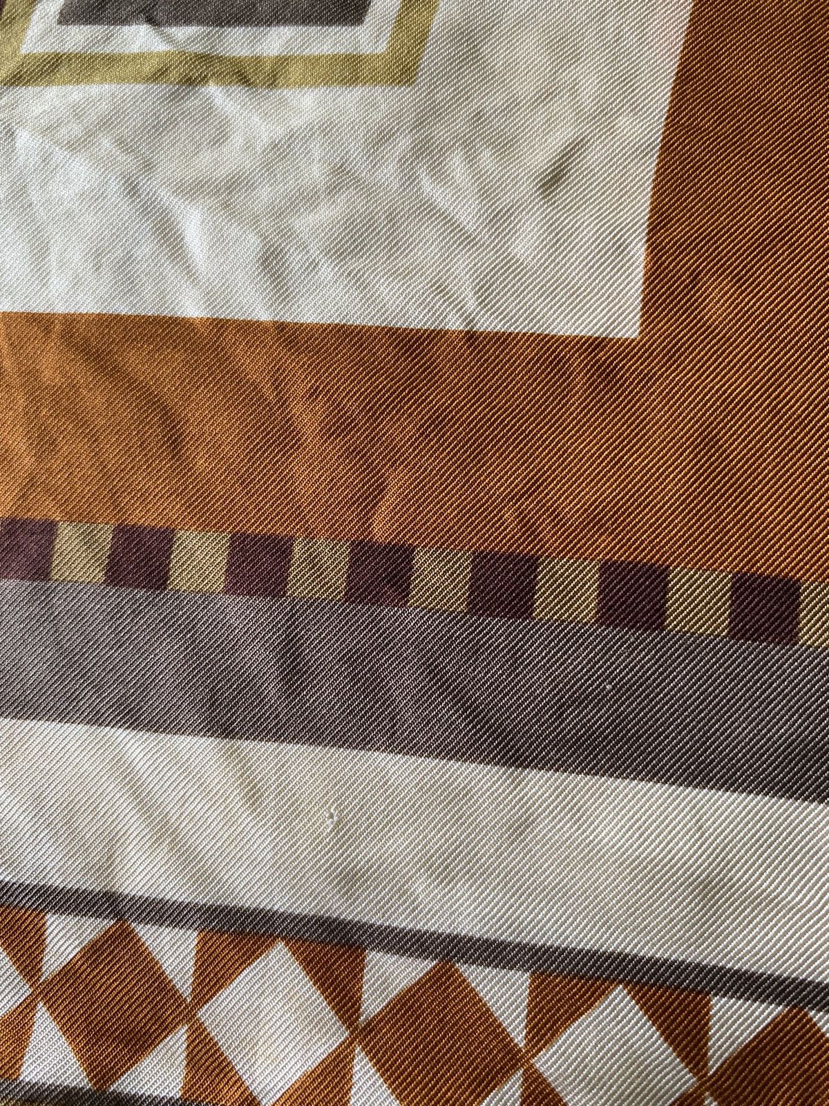 Fendi Fendi Multi Logo Silk Handkerchief/ Neckerchief/ Bandana Size ONE SIZE - 12 Thumbnail