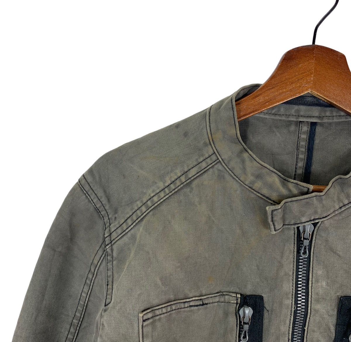 RIPVANWINKLE VINTAGE RIP VAN WINKLE JAPAN BIKERS DENIM JACKET Size US M / EU 48-50 / 2 - 5 Thumbnail