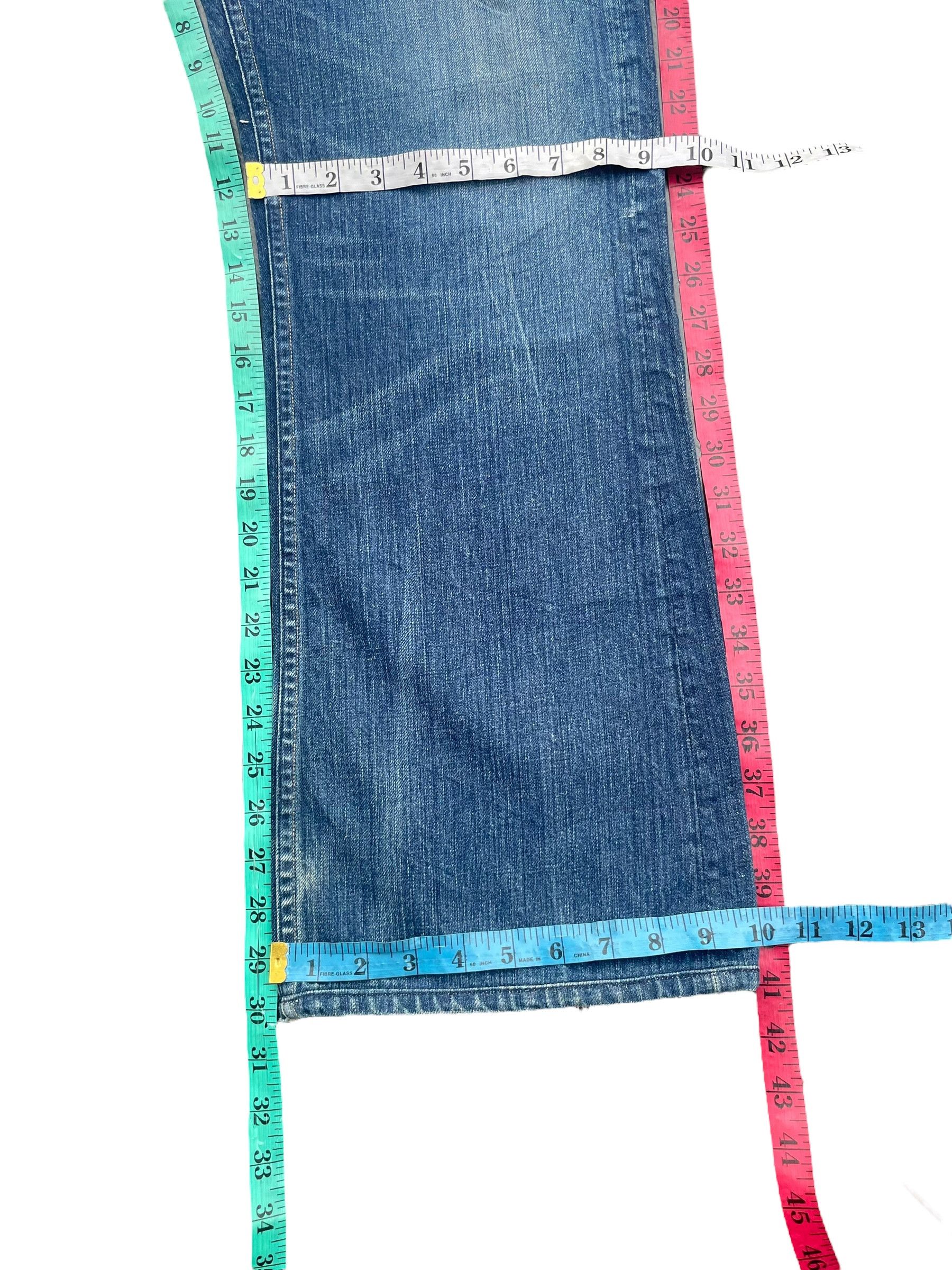 Earnest Sewn Earnest Sewn Flare Distresed Jeans Size US 35 - 11 Thumbnail