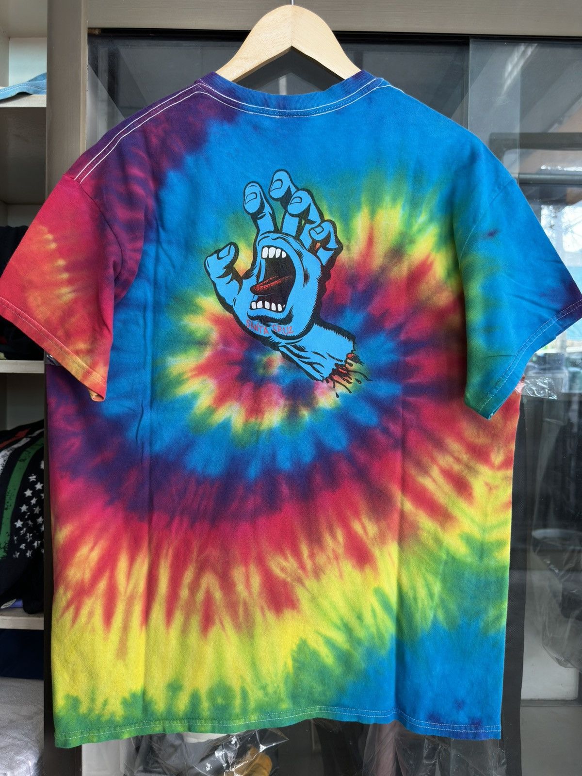 Santa Cruz Skateboards Santa Cruz Tie Dye T Shirt Size US L / EU 52-54 / 3 - 6 Thumbnail