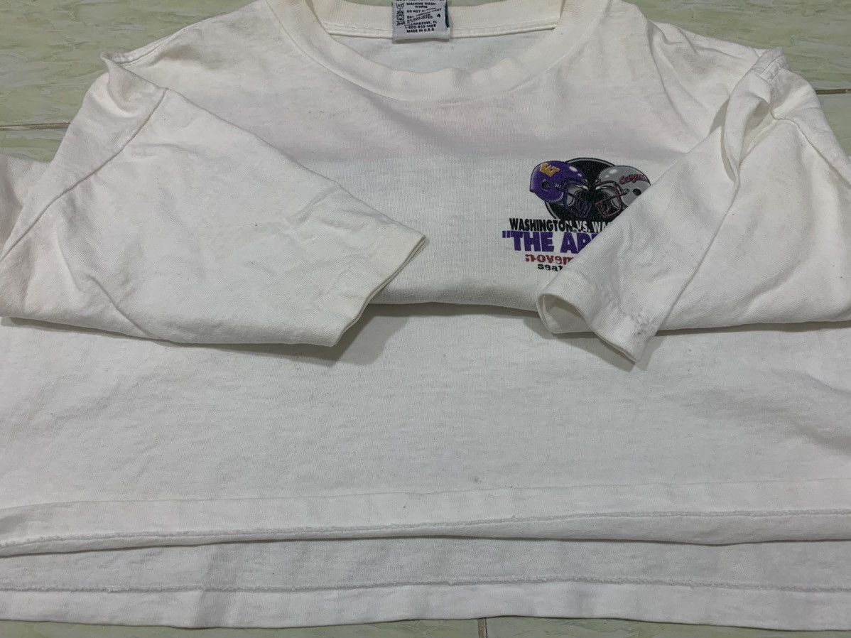 NCAA Vintage 1995 Apple Cup Washington state tshirt Size US XL / EU 56 / 4 - 10 Thumbnail