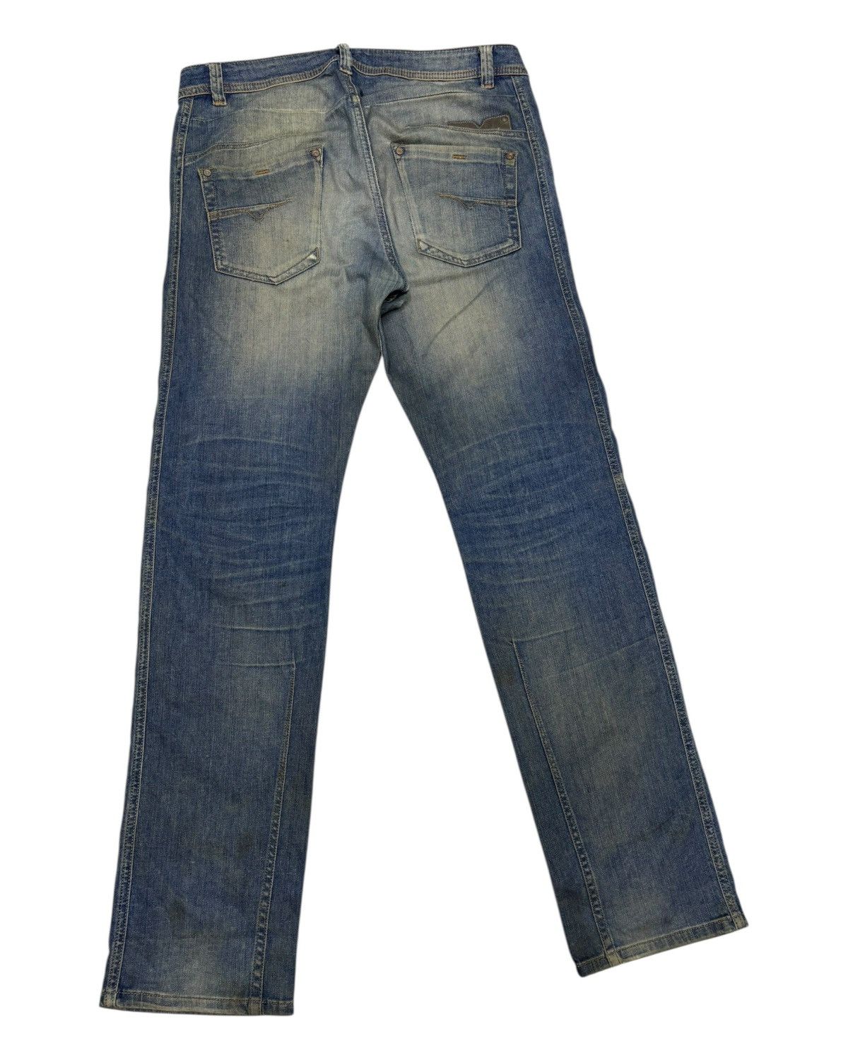 Kapital 🔥DIESEL EARTHY MUD WASH RUSTY DARRON SLIM TAPERED JEANS Size US 34 / EU 50 - 6 Thumbnail