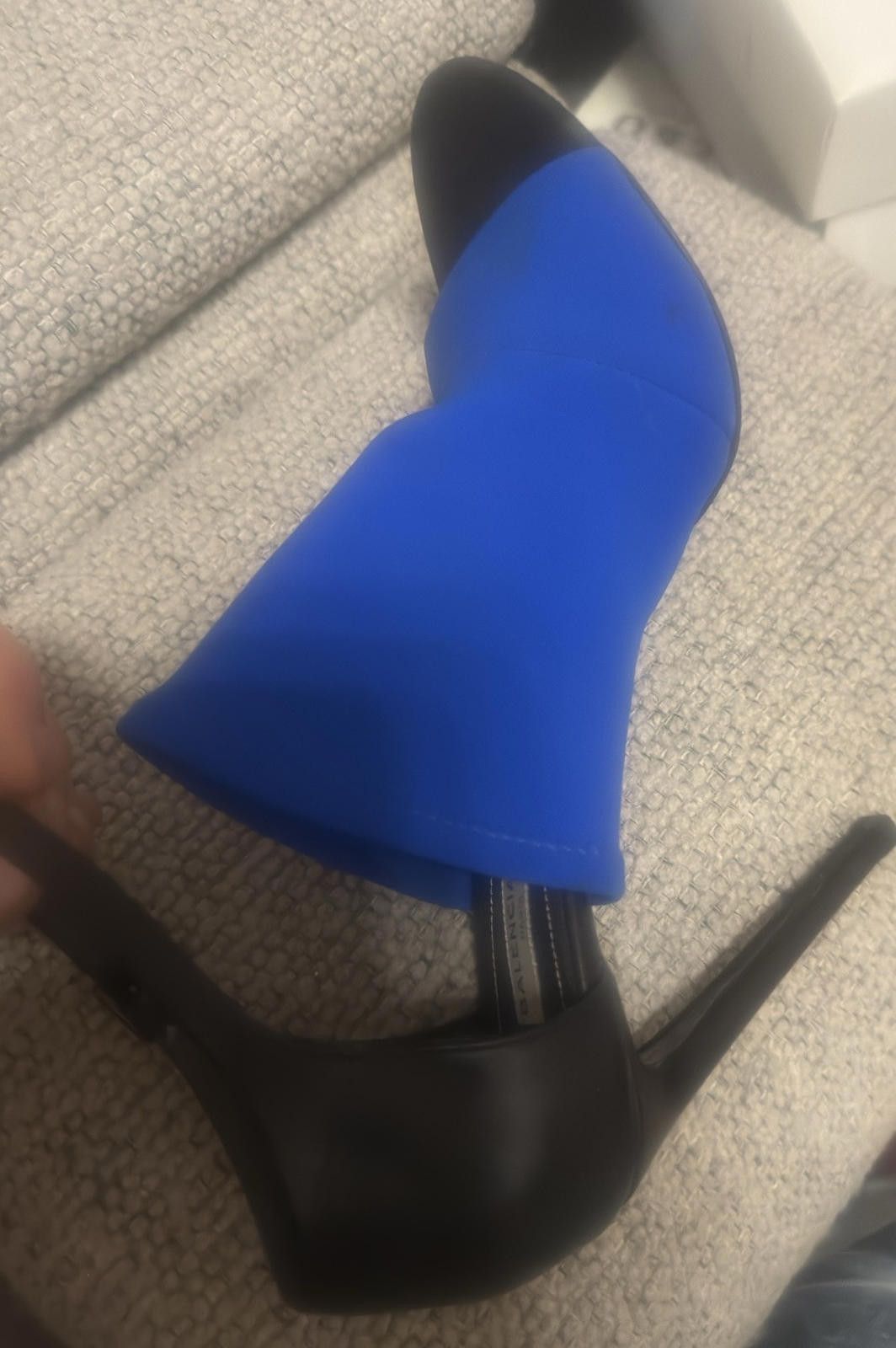 Balenciaga Balenciaga Neoprene/Leather Sandals Sz 40/9 USA $ 849 Italy Size US 9 / IT 39 - 3 Thumbnail