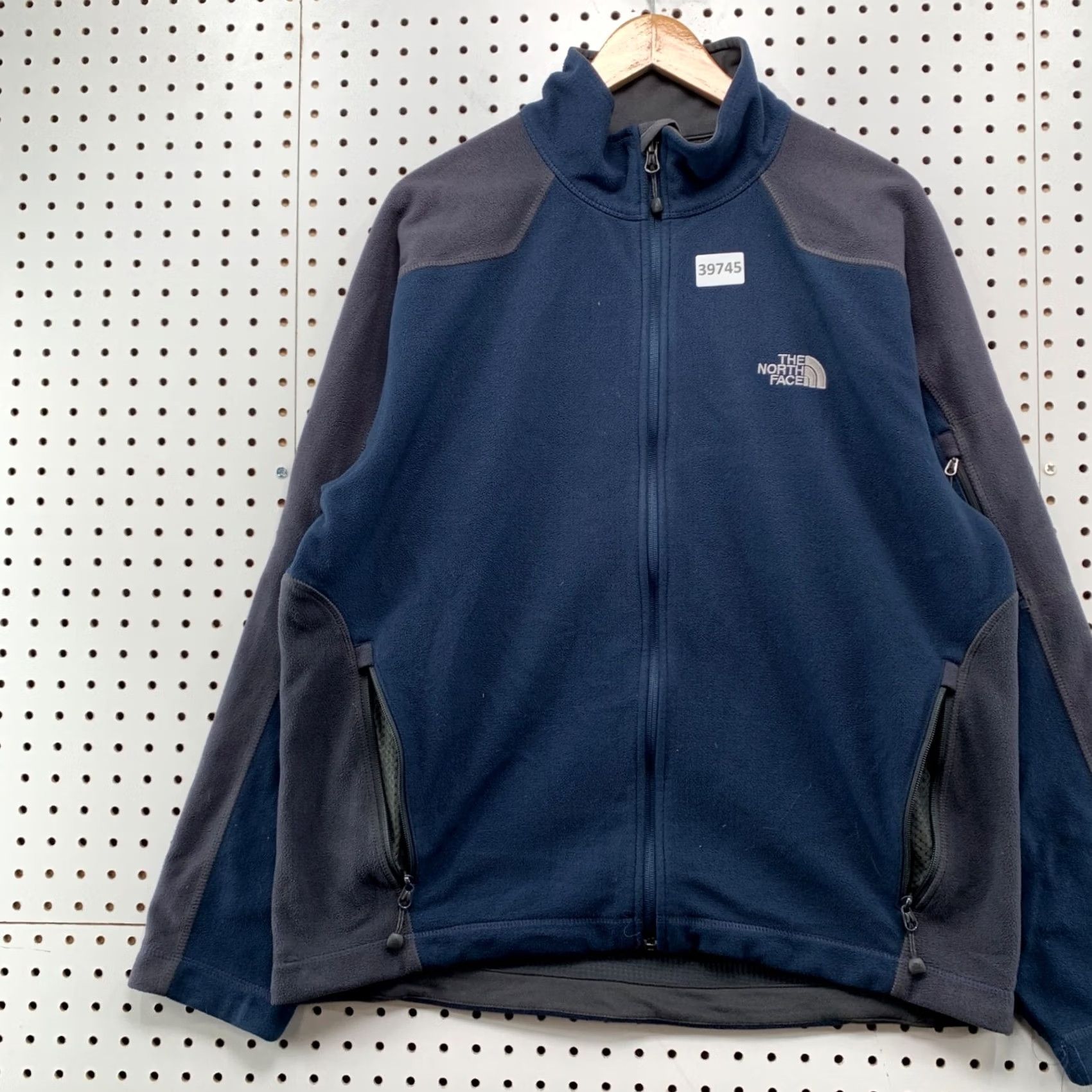 The North Face North Face Windwall Fleeze Zip Jacket Mens Large Blue Gray Outdoor Windbreaker XS? Size US L / EU 52-54 / 3 - 3 Thumbnail
