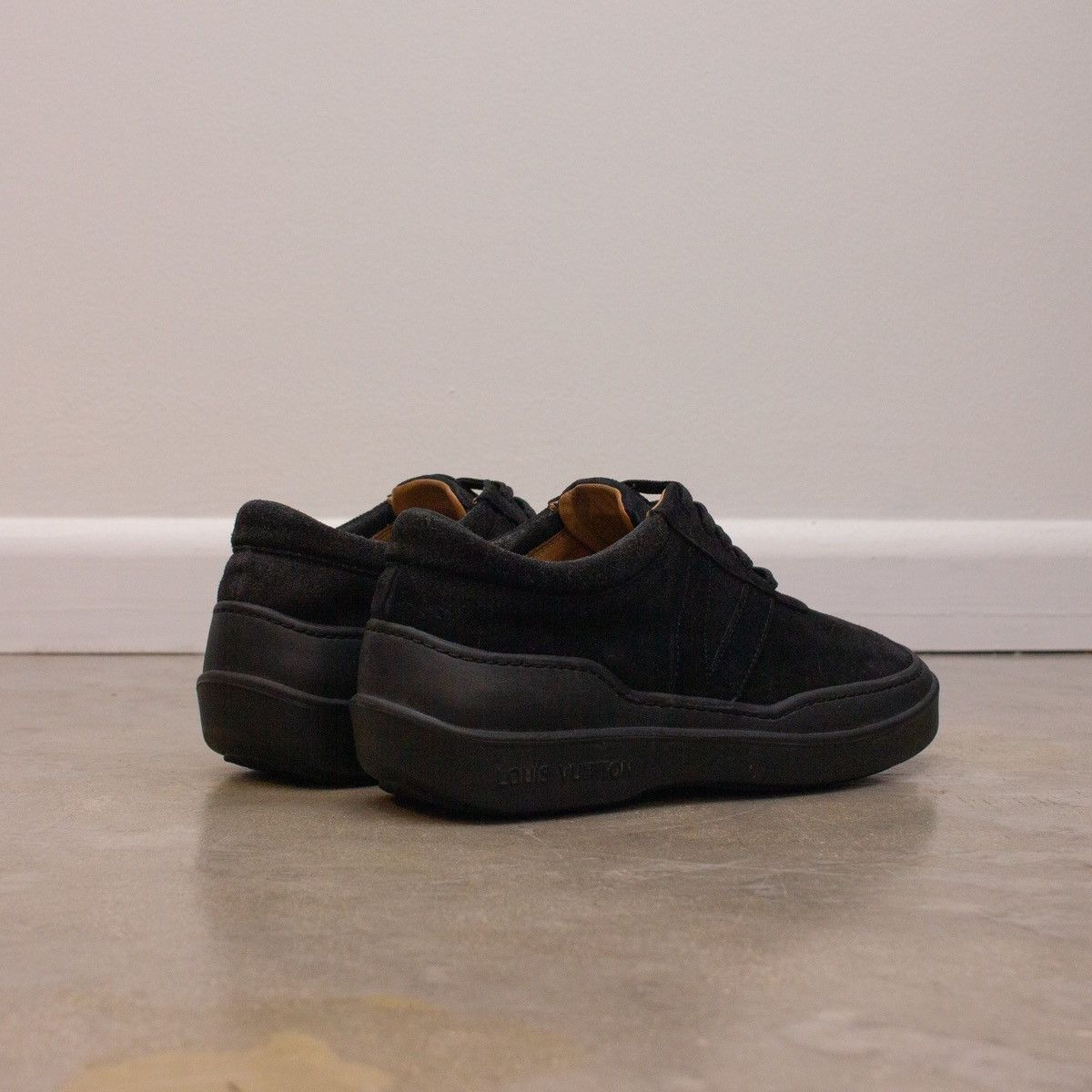 Louis Vuitton Louis Vuitton Leather & Suede Leather Shoes 9 Men's Black Size US 9 / EU 42 - 8 Thumbnail