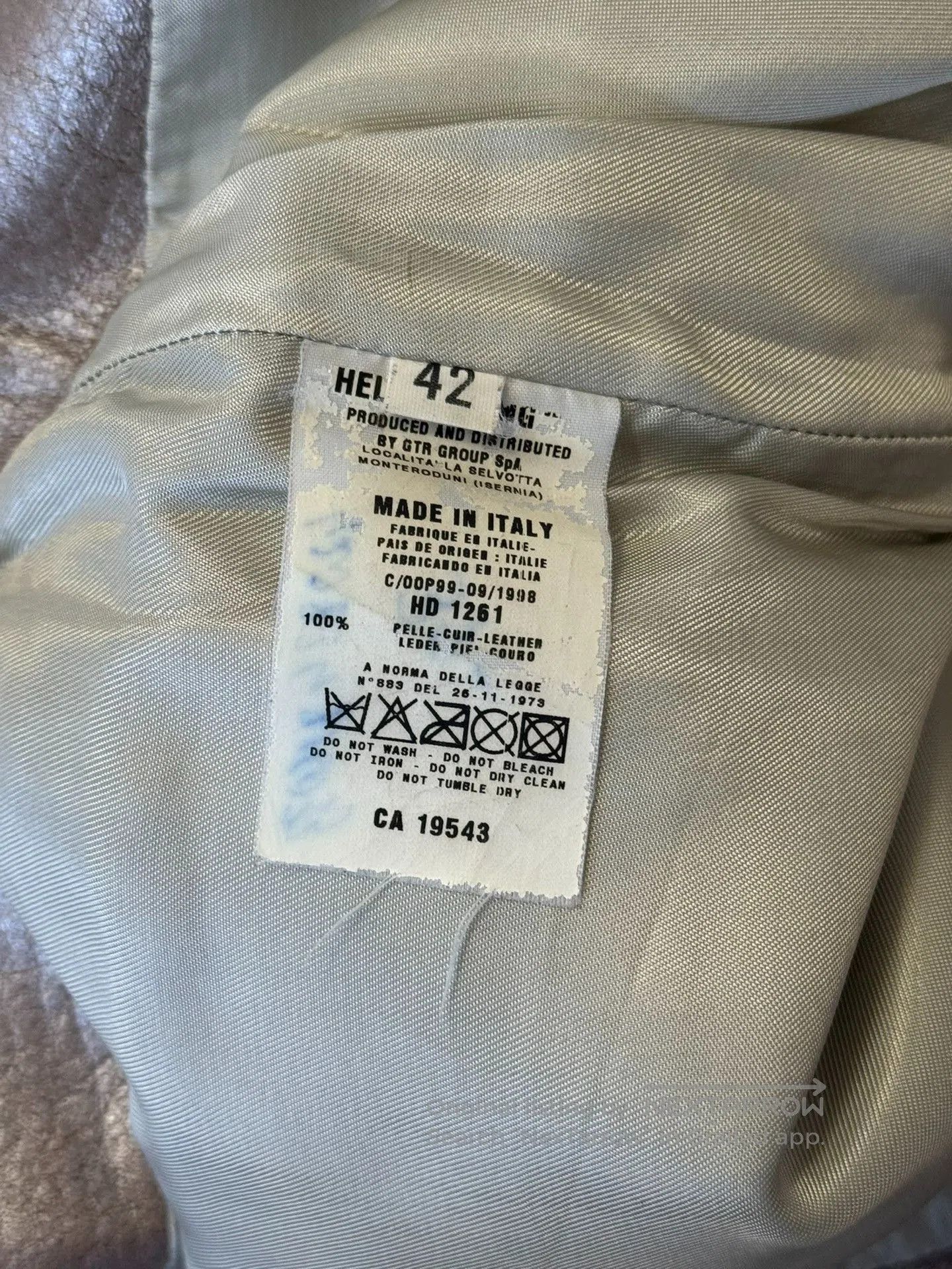 Helmut Lang Helmut Lang 1999 Astro Leather Pants. Size US 26 / EU 42 - 9 Thumbnail