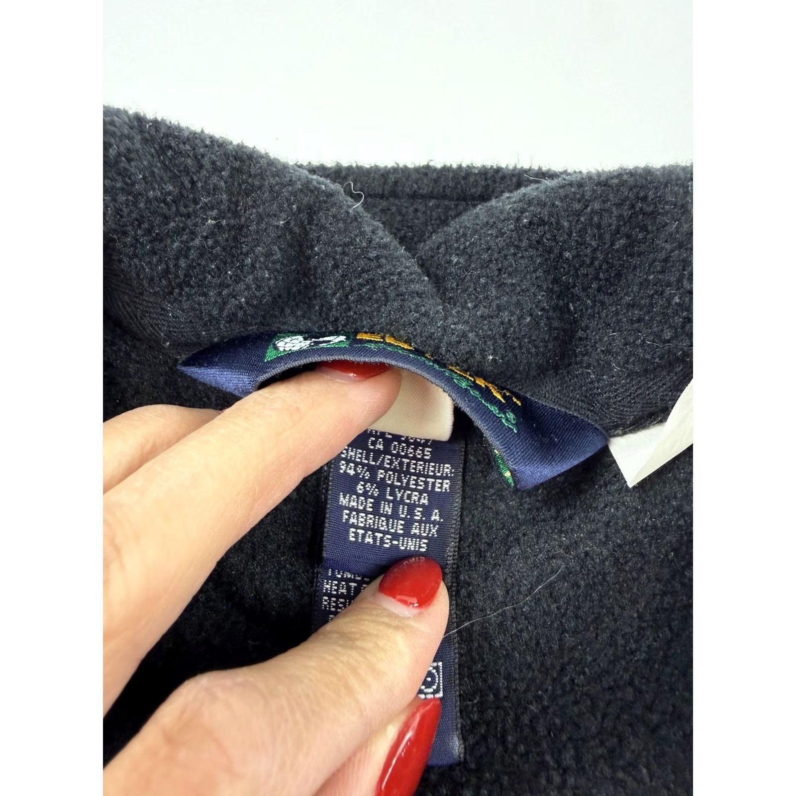 Eddie Bauer Eddie Bauer EBTEK Coverall Womens M Black Fleece Zip Long Sleeve One Piece Size M / US 6-8 / IT 42-44 - 6 Thumbnail