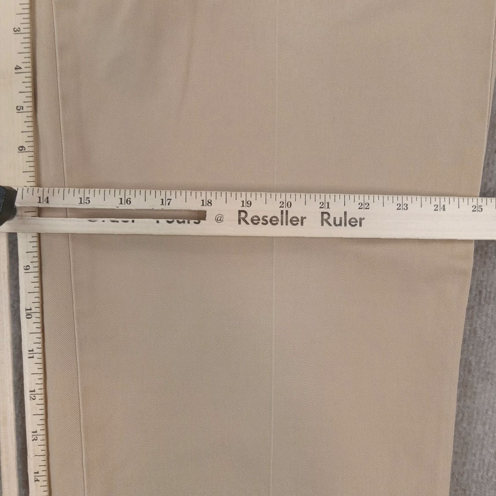Brooks Brothers Brooks Brothers Mens Chino Pants Beige Flat Front Straight Leg 38x30 Size US 36 / EU 52 - 4 Thumbnail