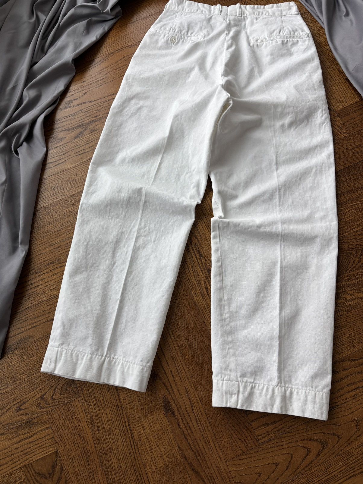 Vintage 1950s Trousers True Vintage Royal Canadian Navy Dress Pants Size 34R - 8 Thumbnail