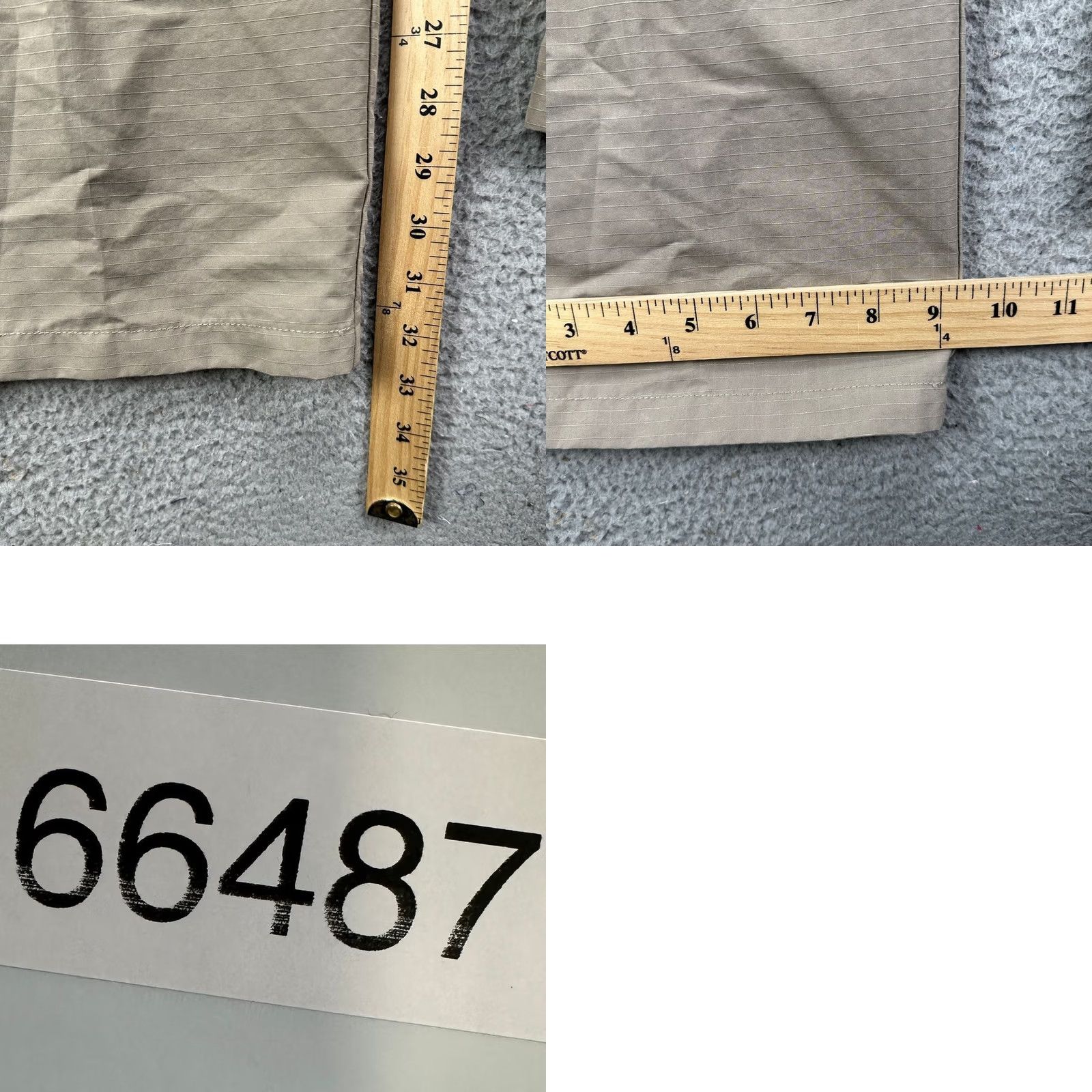 Vintage 5.11 Tactical Cargo Pants Mens 40X32 Beige Tech Ripstop Military Straight Pants Size US 40 / EU 56 - 8 Thumbnail