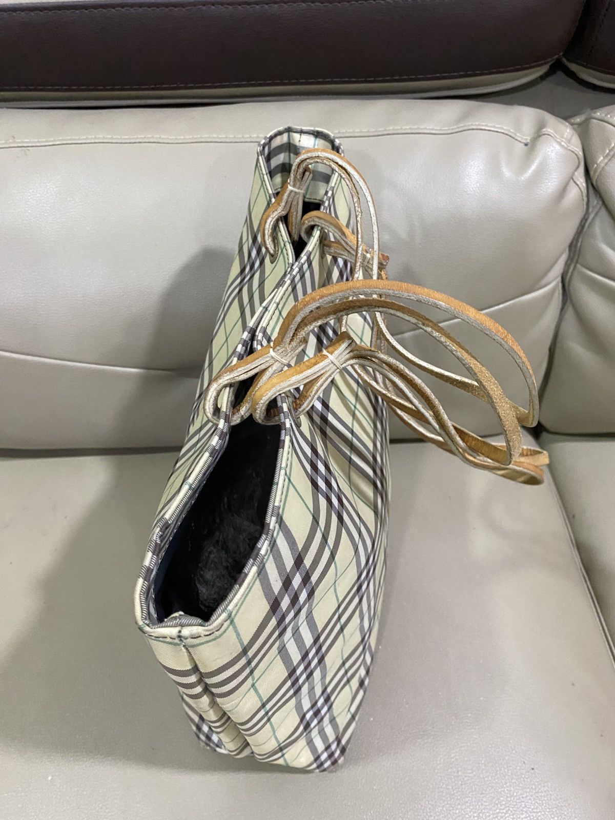 Burberry Authentic Vintage Burberry Nova Check Tote Bag Size ONE SIZE - 6 Thumbnail