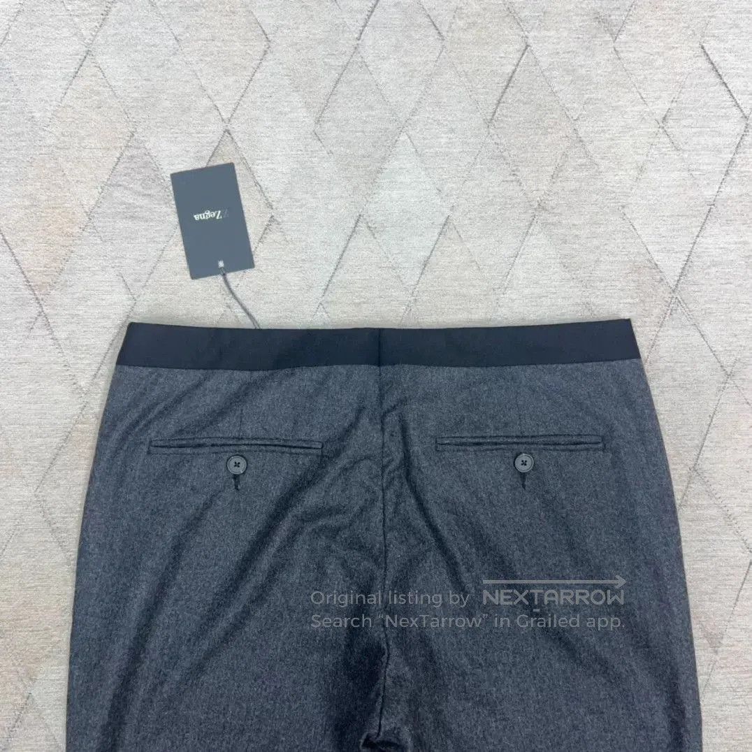 Ermenegildo Zegna Zegna Dark Gray Woolen Suit Pants. Size US 34 / EU 50 - 7 Thumbnail