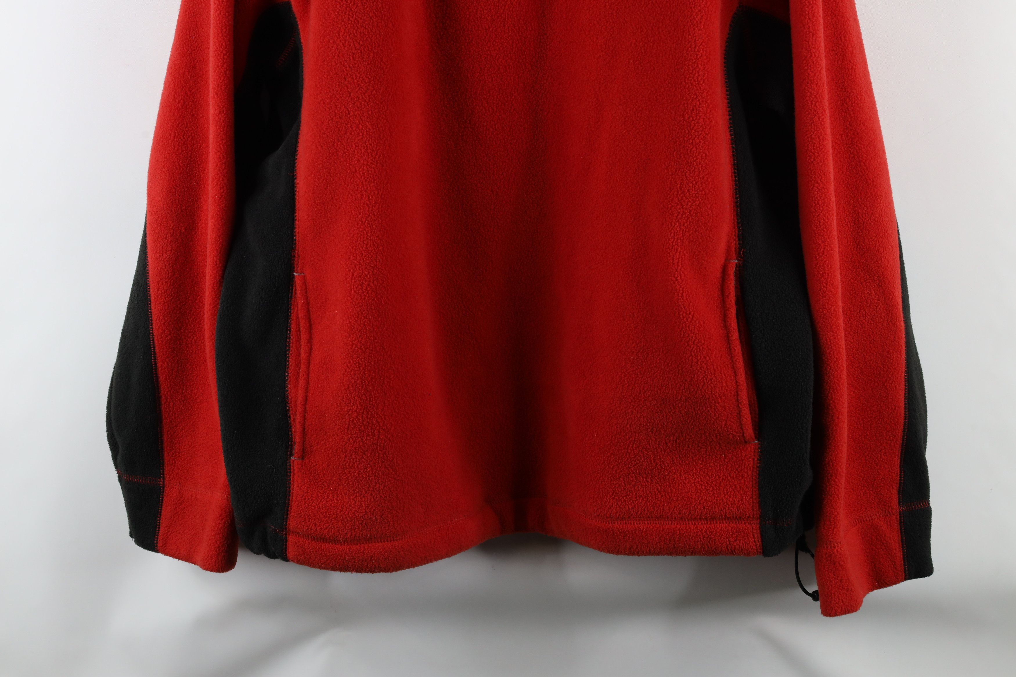 Gap × Vintage Vintage 90s Gap Heavyweight Block Half Zip Fleece Sweater Size US L / EU 52-54 / 3 - 3 Thumbnail